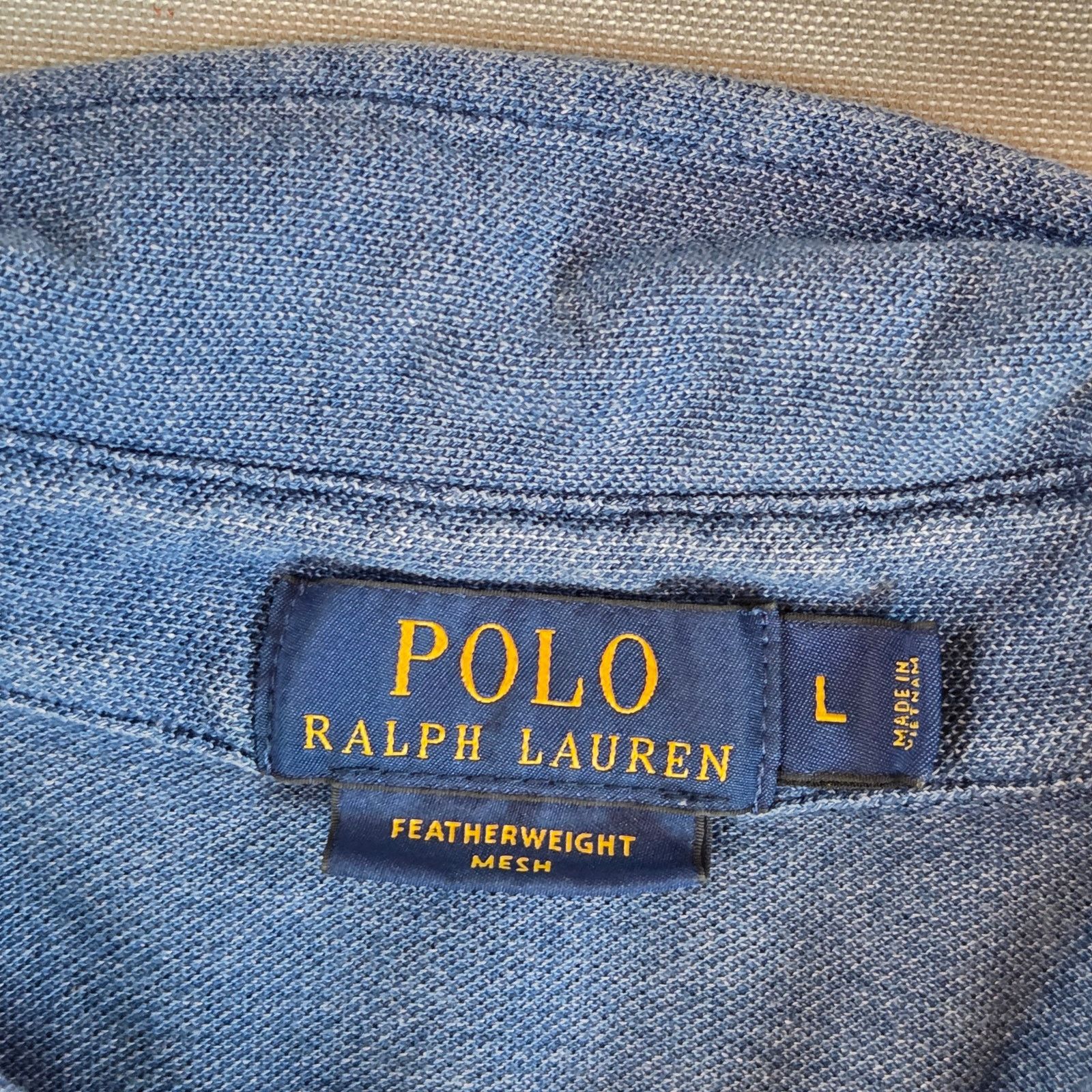 Polo Ralph Lauren Polo Ralph Lauren Featherweight Mesh Polo L Size US L / EU 52-54 / 3 - 3 Thumbnail
