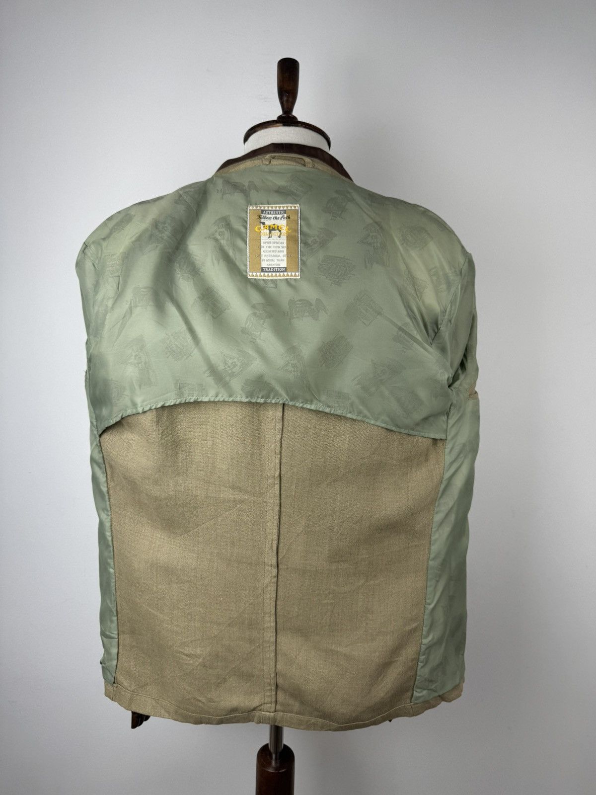 Camel × Vintage Vintage Camel Collection Blazer Casual Jacket size 48 ( XL) Size 48L - 6 Thumbnail