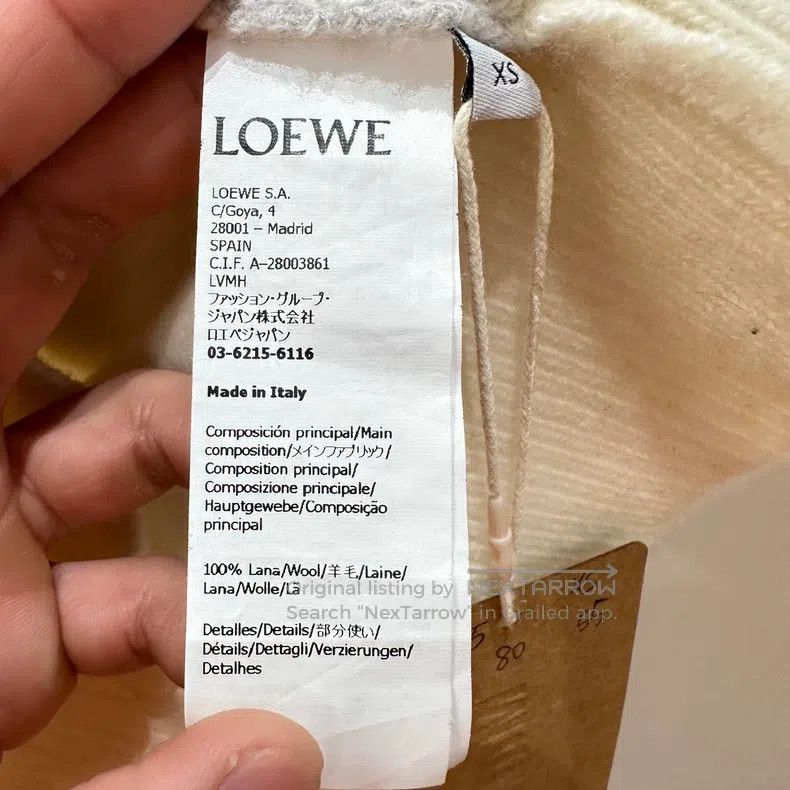 Loewe Loewe 23FW patterned logo embroidery needle Size XS / US 0-2 / IT 36-38 - 4 Thumbnail