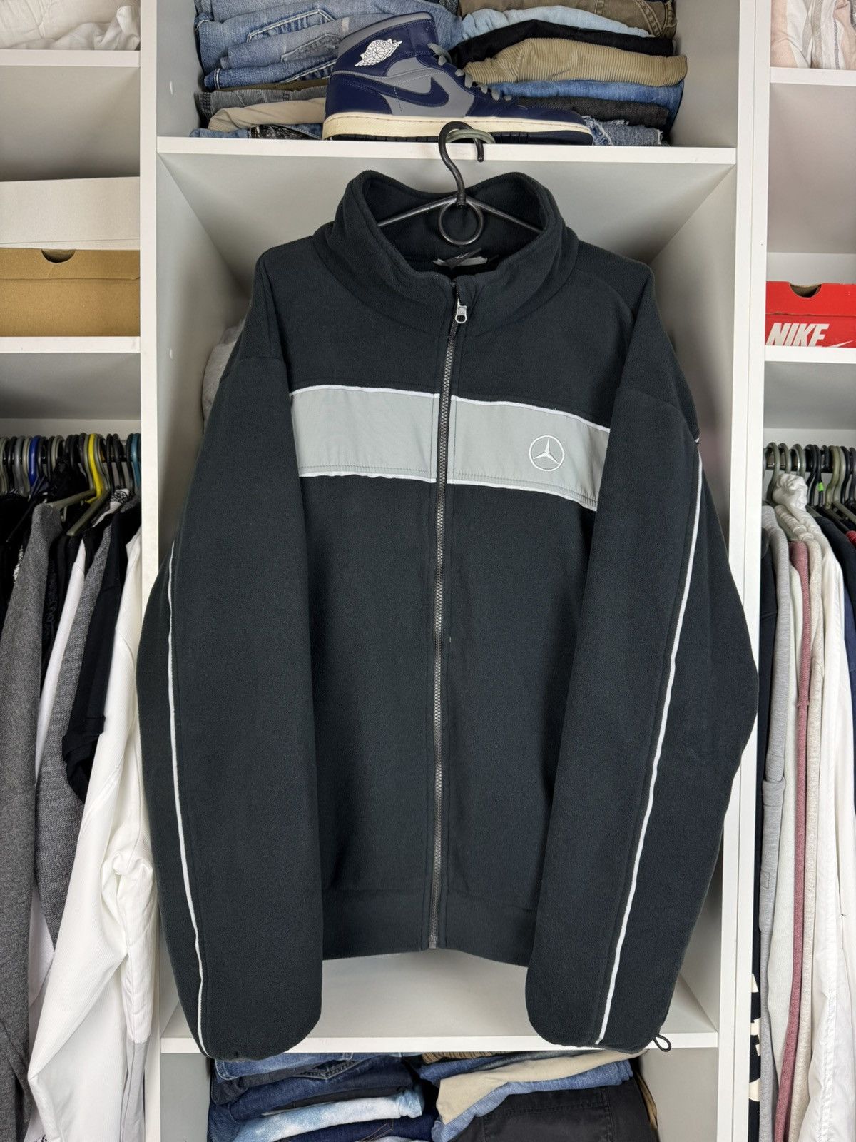 Mercedes-Benz Fleece Jacket Full Zip Men's