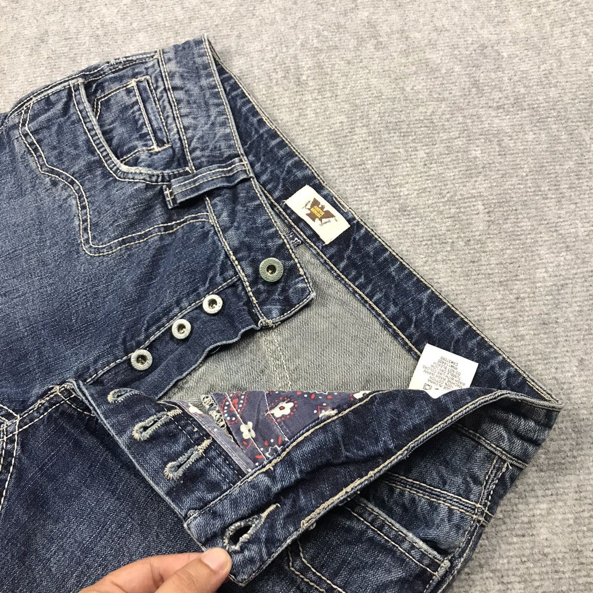 Antik Denim DENIM BAGGY ANTIK DENIM BOOTCUT DENIM PANTS Size US 32 / EU 48 - 12 Thumbnail