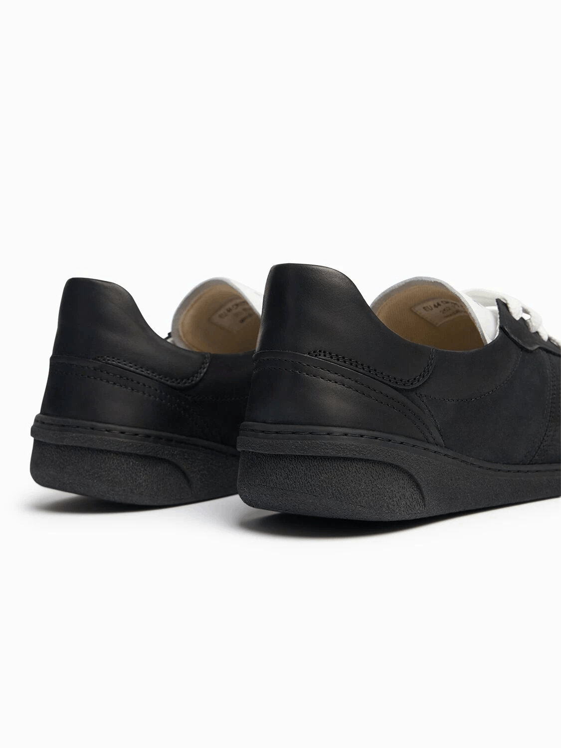 Acne Studios ACNE STUDIOS Bars Black Men's Leather Sneakers New Size US 5.5 / EU 38 - 3 Thumbnail