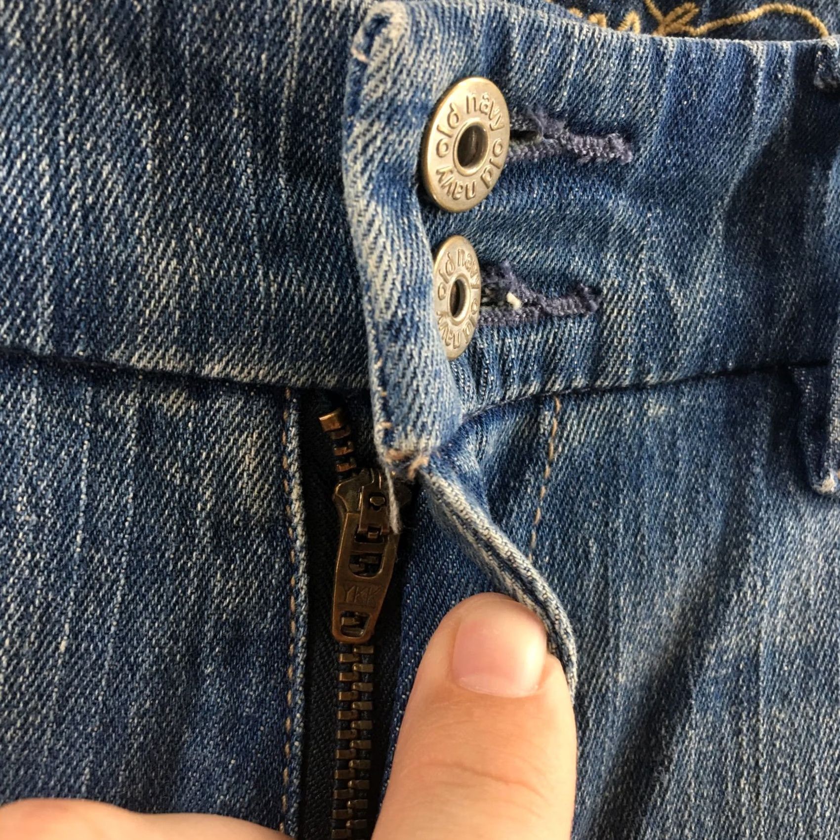 Old Navy Old Navy The Sweetheart Bootcut Jeans Womens 10 Blue Denim NEW Size 32" / US 10 / IT 46 - 5 Thumbnail