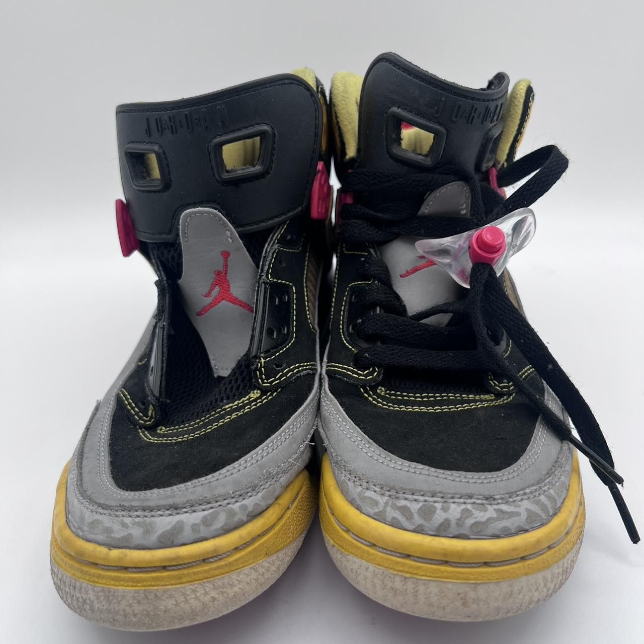 Jordan Brand Nike Air Jordan Spizike 317321-050 Black Gray Yellow Red Size US 7 / EU 40 - 5 Thumbnail