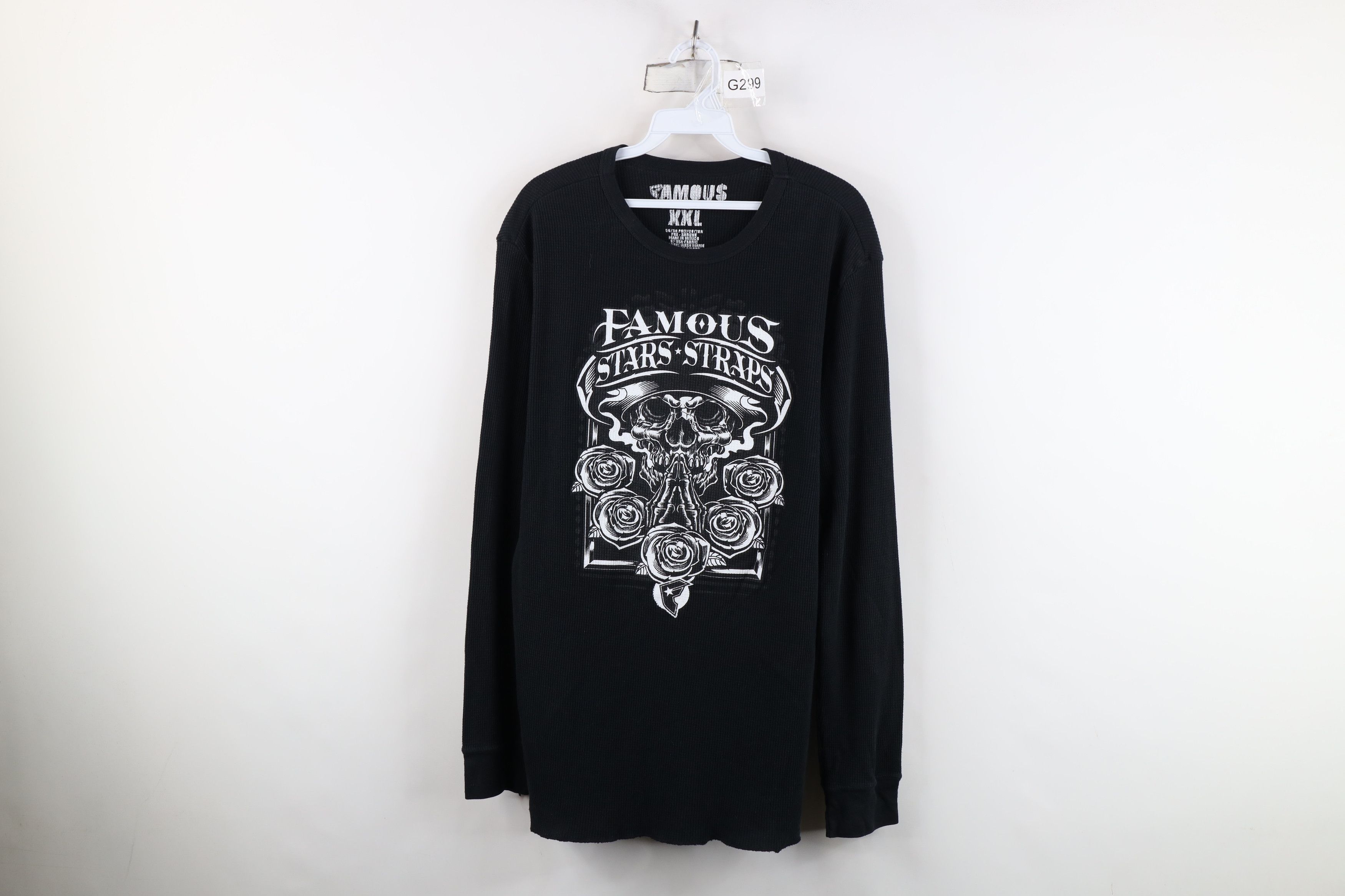 Famous Stars And Straps Vintage Famous Stars & Straps Waffle Long Sleeve T-Shirt Size US XXL / EU 58 / 5 - 1 Thumbnail