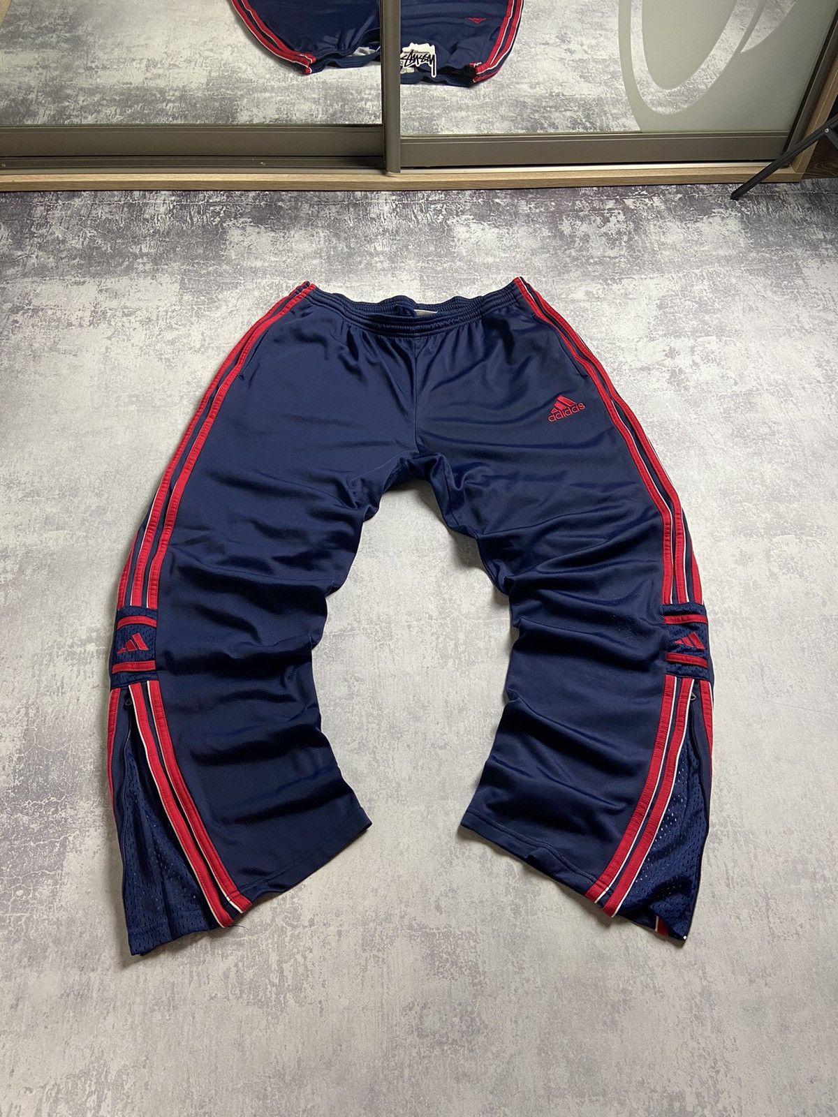 Rare Adidas Clothing RARE Adidas Vintage Y2K Baggy Bootcut Big