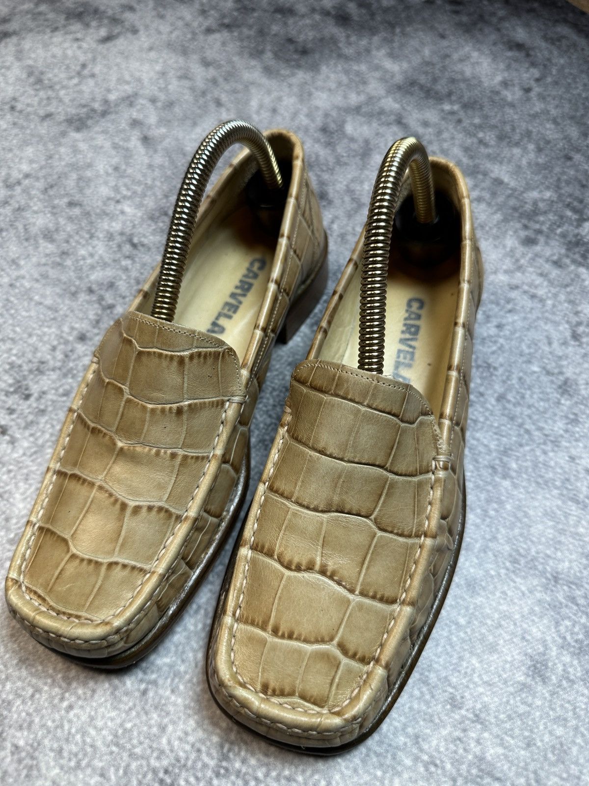 Vintage Y2K Vintage Leather Snakeskin Shoes Streetwear Rare USA 36,5 Size US 6.5 / IT 36.5 - 2 Thumbnail