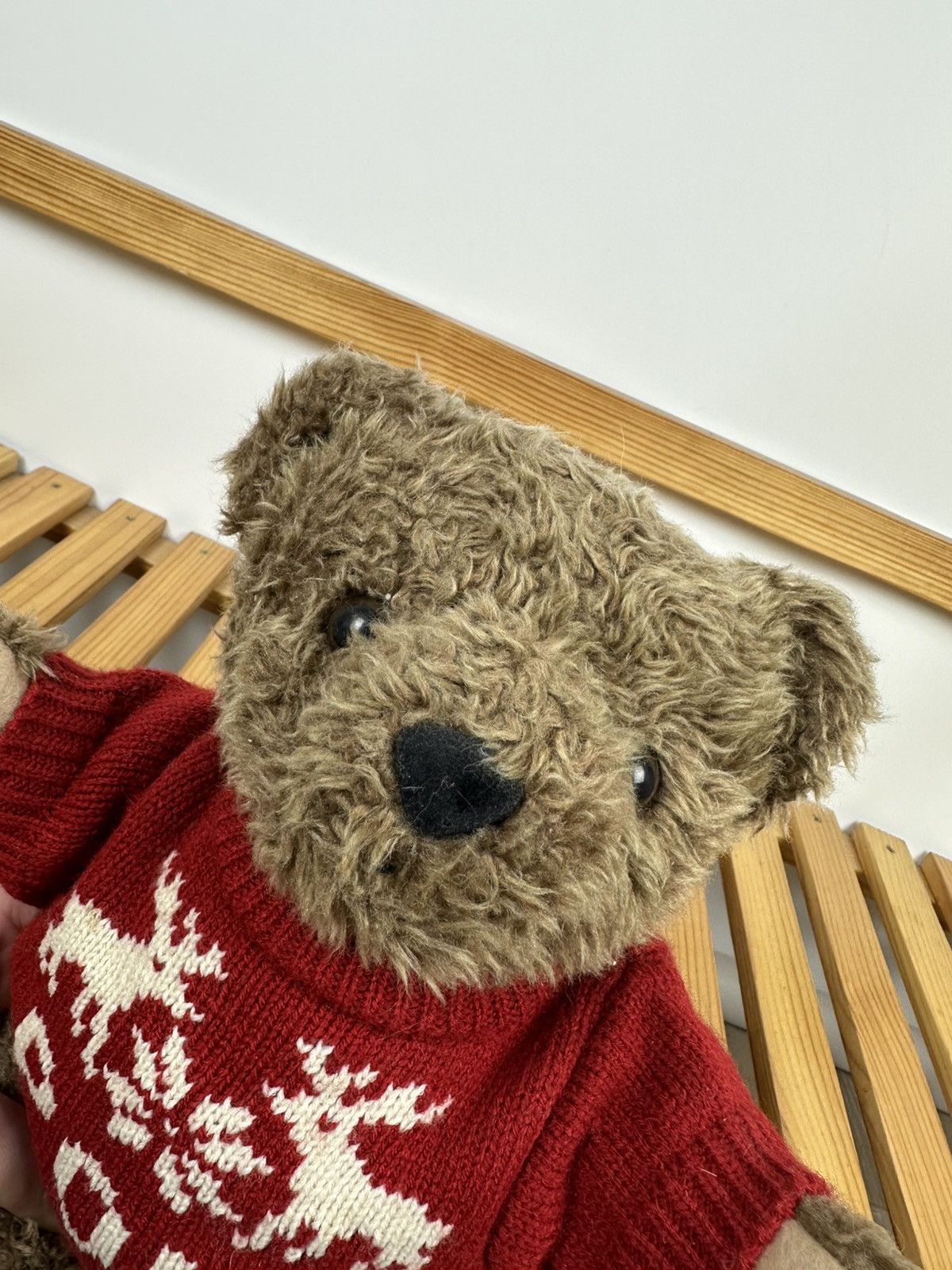 Other × Polo Ralph Lauren × Ralph Lauren Vintage Polo Ralph Lauren Bear Holiday Sweater Plush Toy Size ONE SIZE - 5 Thumbnail