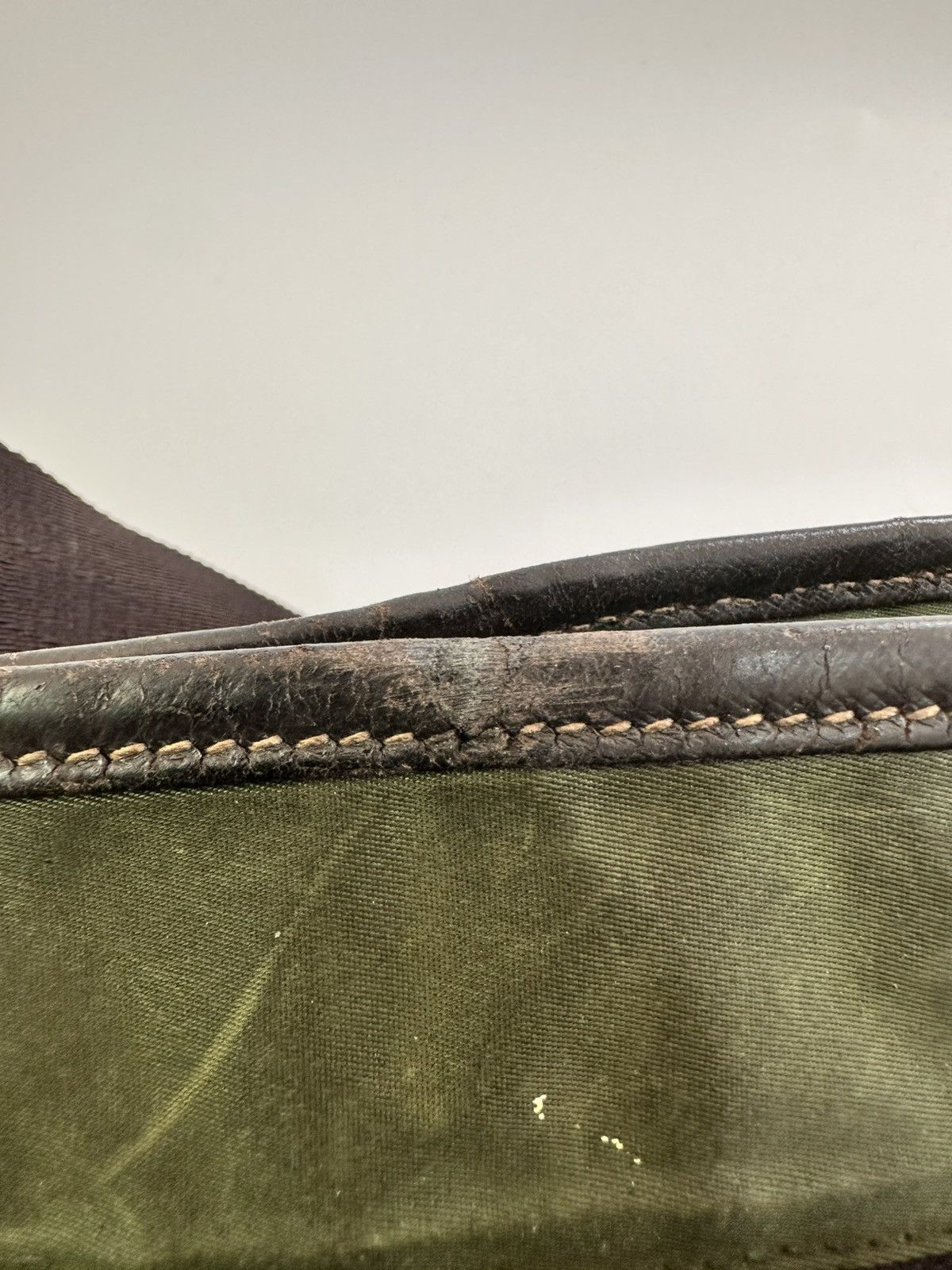 Miu Miu PRADA Tessuto Nylon Flat Messenger Bag Green Size ONE SIZE - 5 Thumbnail