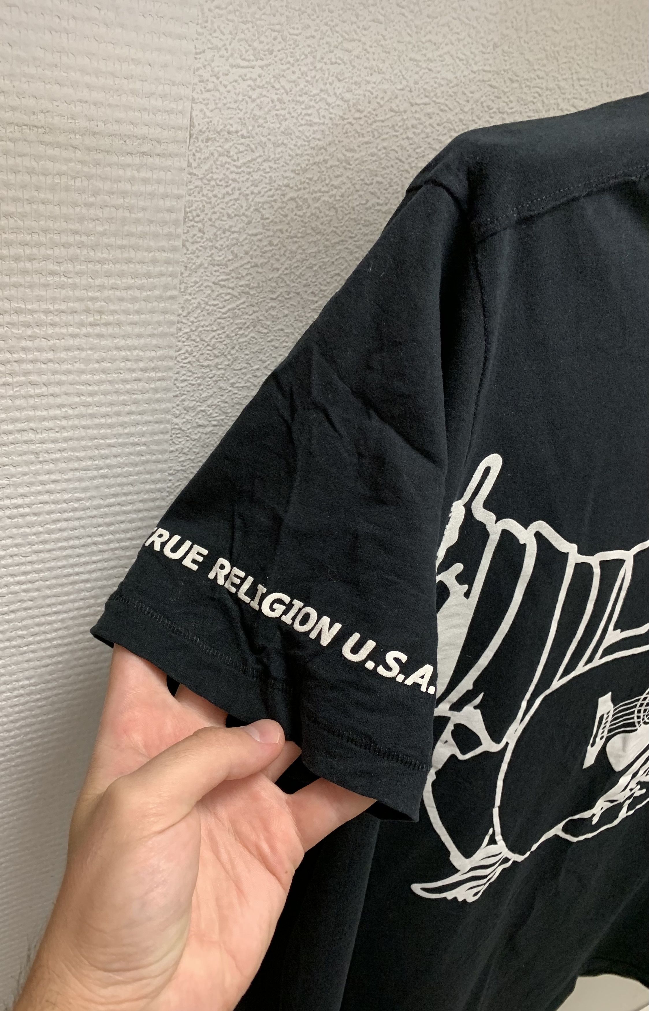 True Religion True religion Usa black t-shirt XXXL XXL big logo Size US XXL / EU 58 / 5 - 8 Thumbnail