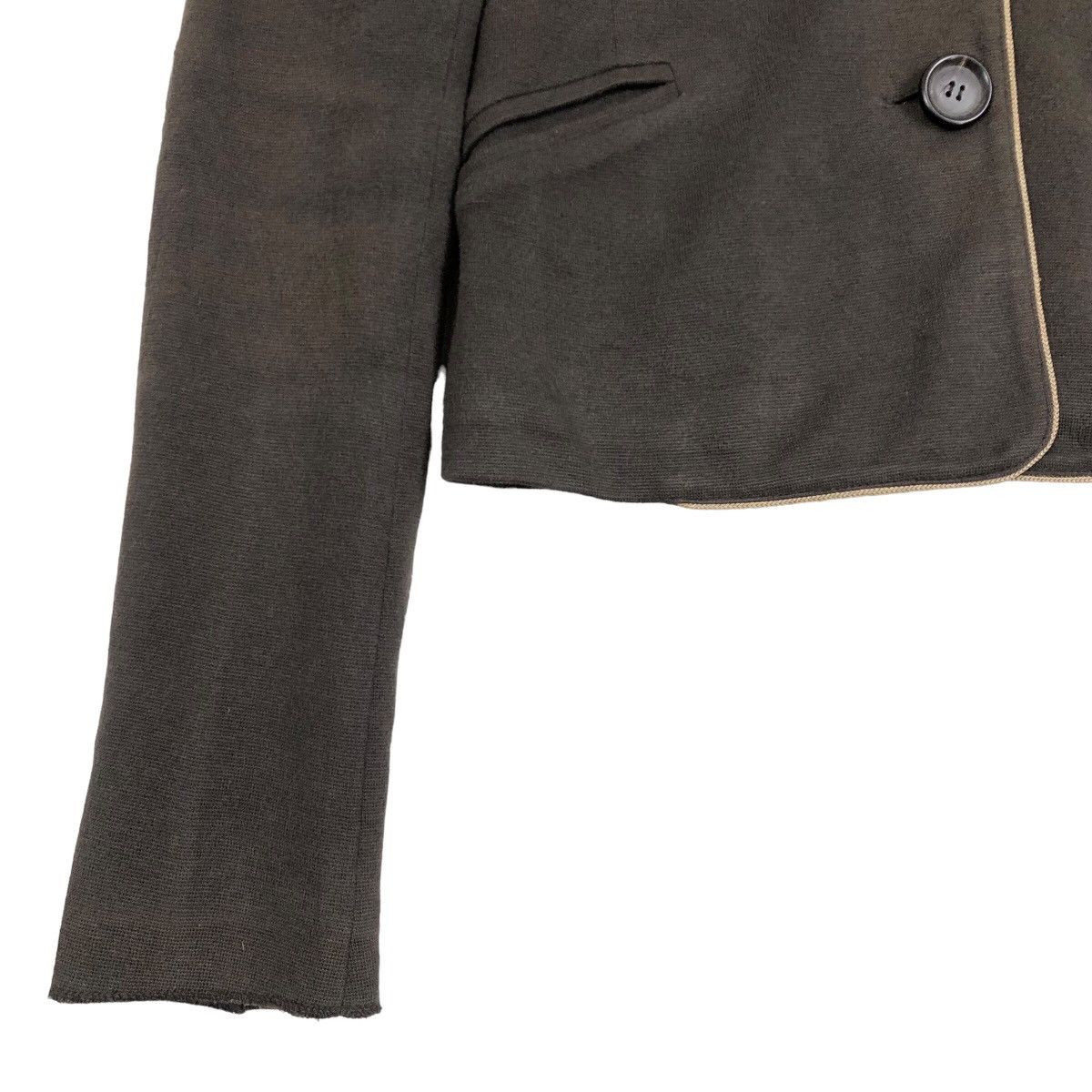 Bottega Veneta Bottega Veneta Single Breasted Cotton Light Jacket Size S / US 4 / IT 40 - 5 Thumbnail