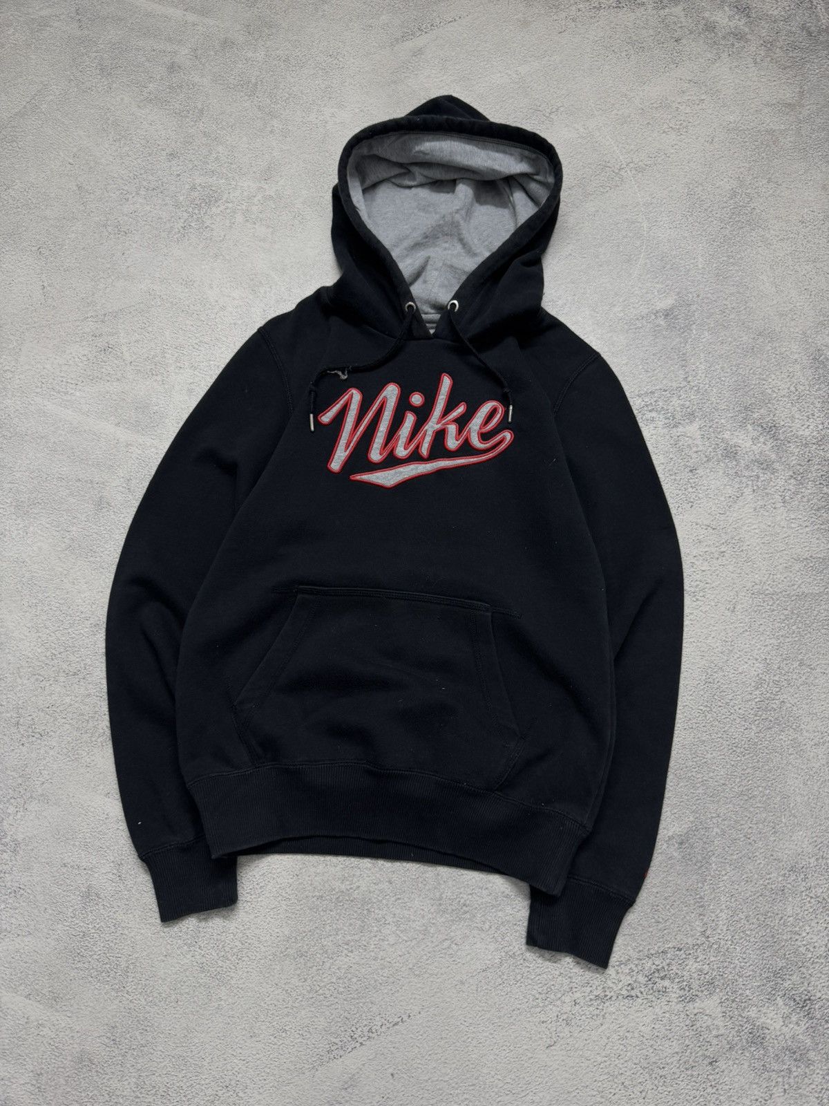 Nike Vintage Y2K Nike Big Swoosh Hoodie 00’s Size US S / EU 44-46 / 1 - 1 Thumbnail
