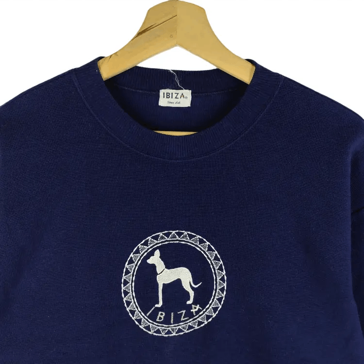 Vintage Vintage Ibiza Crop Sweatshirts Size M / US 6-8 / IT 42-44 - 3 Thumbnail