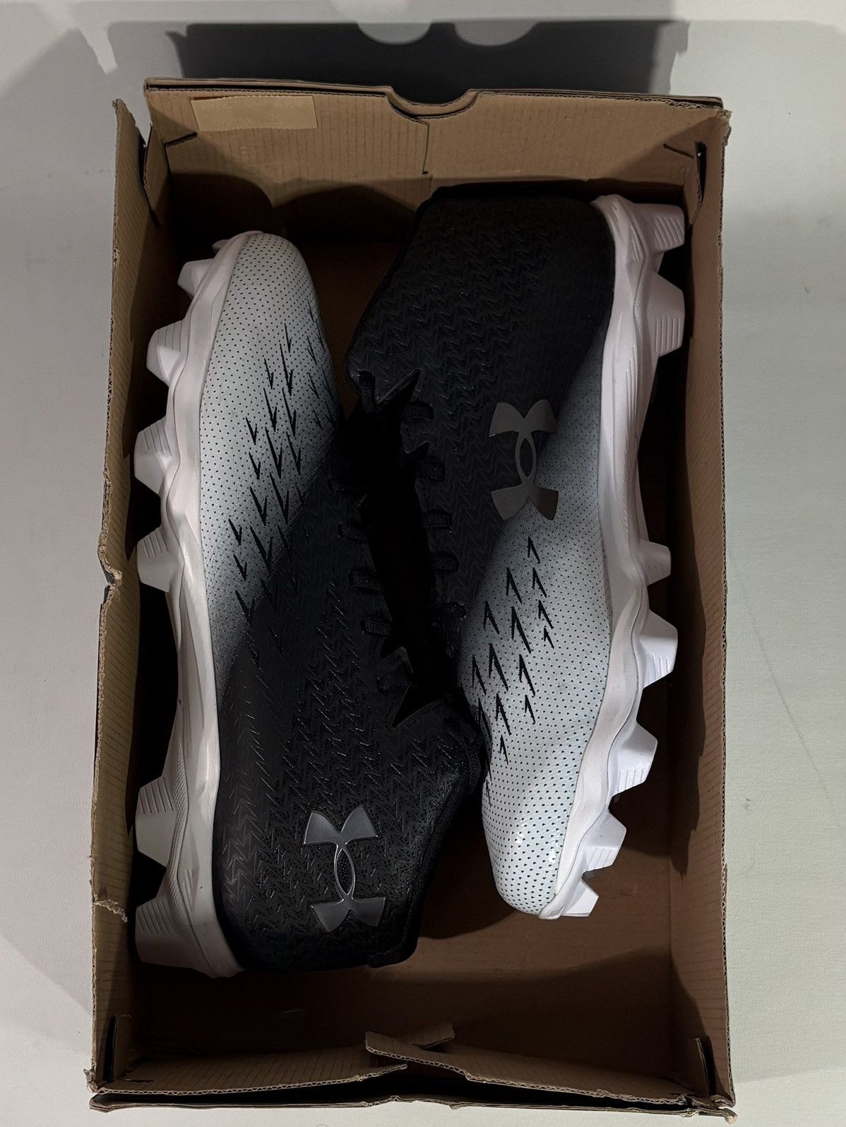 Under Armour Under Armour Spotlight Fran 4 RM Black Silver Men's Sz US 15 Size US 15 / EU 48 - 10 Thumbnail