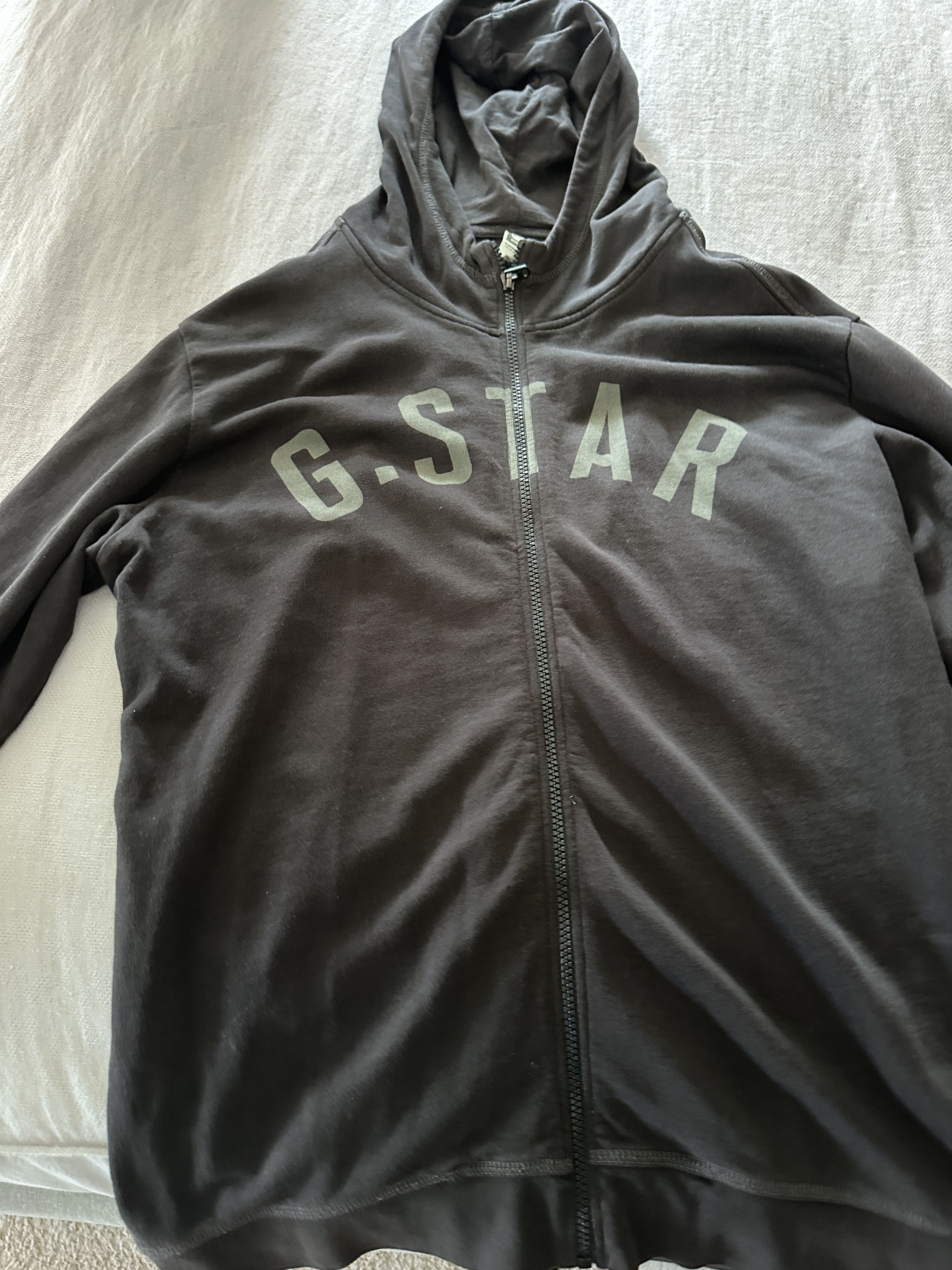 G-Star G-Star RAW Men's Black Hoodie Zip-Up Jacket Size XL Size US XL / EU 56 / 4 - 1 Thumbnail