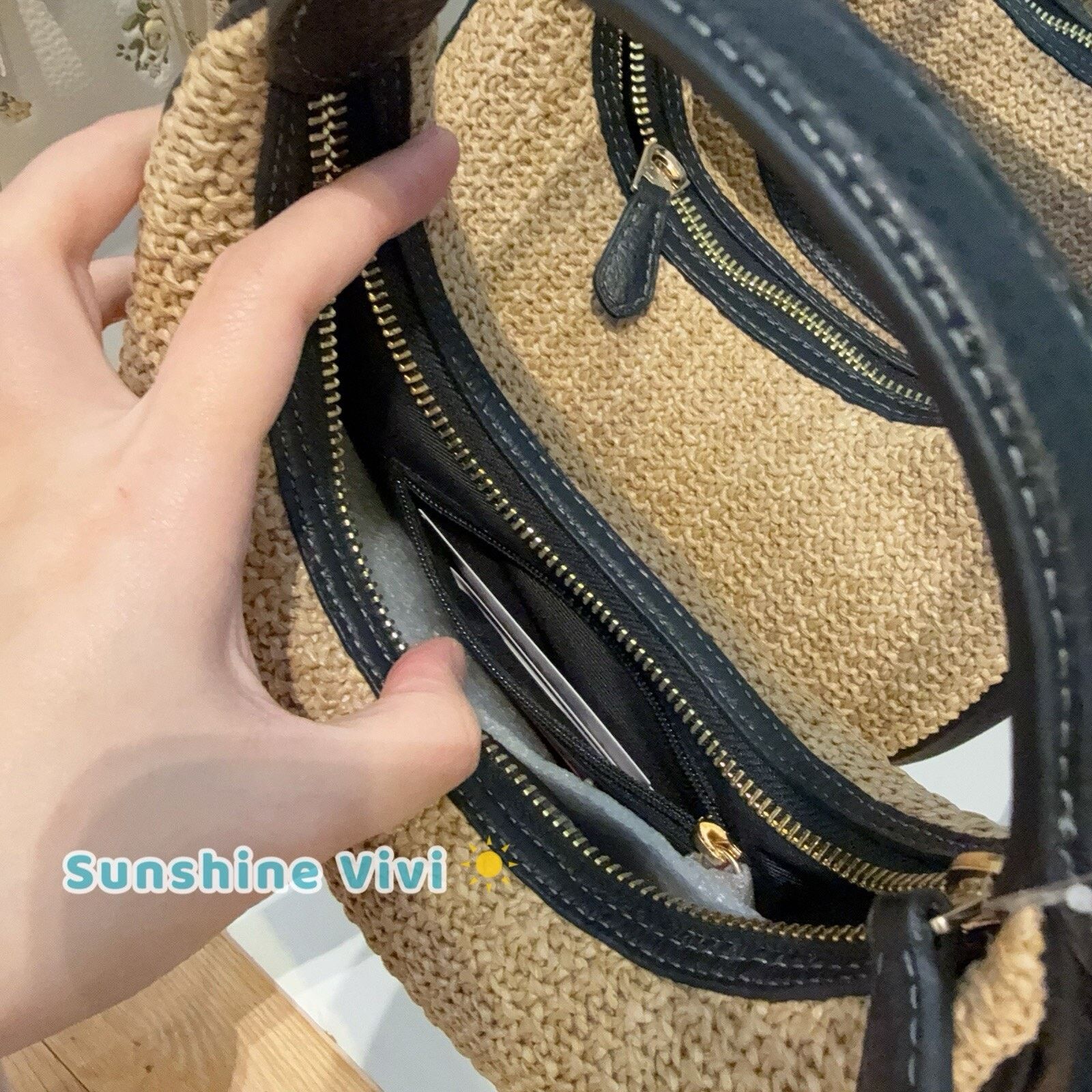 Coach NWT Coach Carmen Mini Crossbody Bag CAL02 Toast/Black Size ONE SIZE - 6 Thumbnail