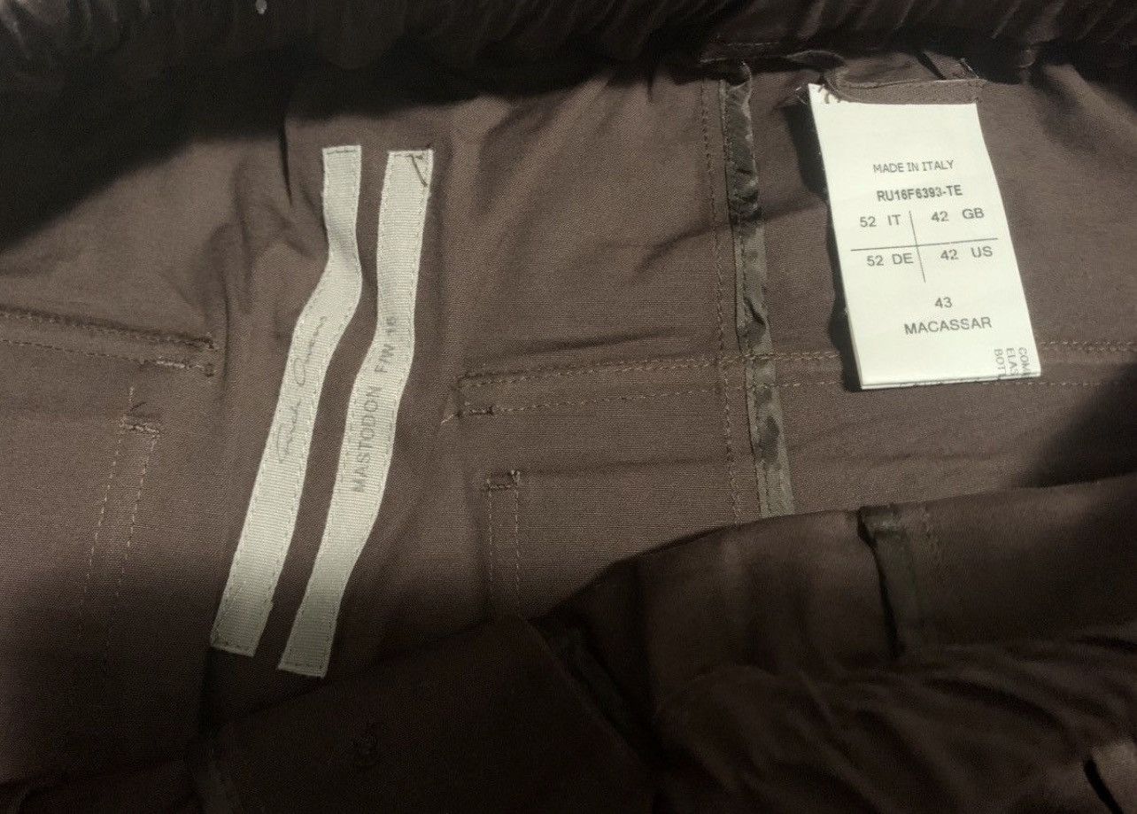 Rick Owens Rick Owens Mainline Anthem Cargo Cropped Pants Size US 38 / EU 54 - 3 Thumbnail