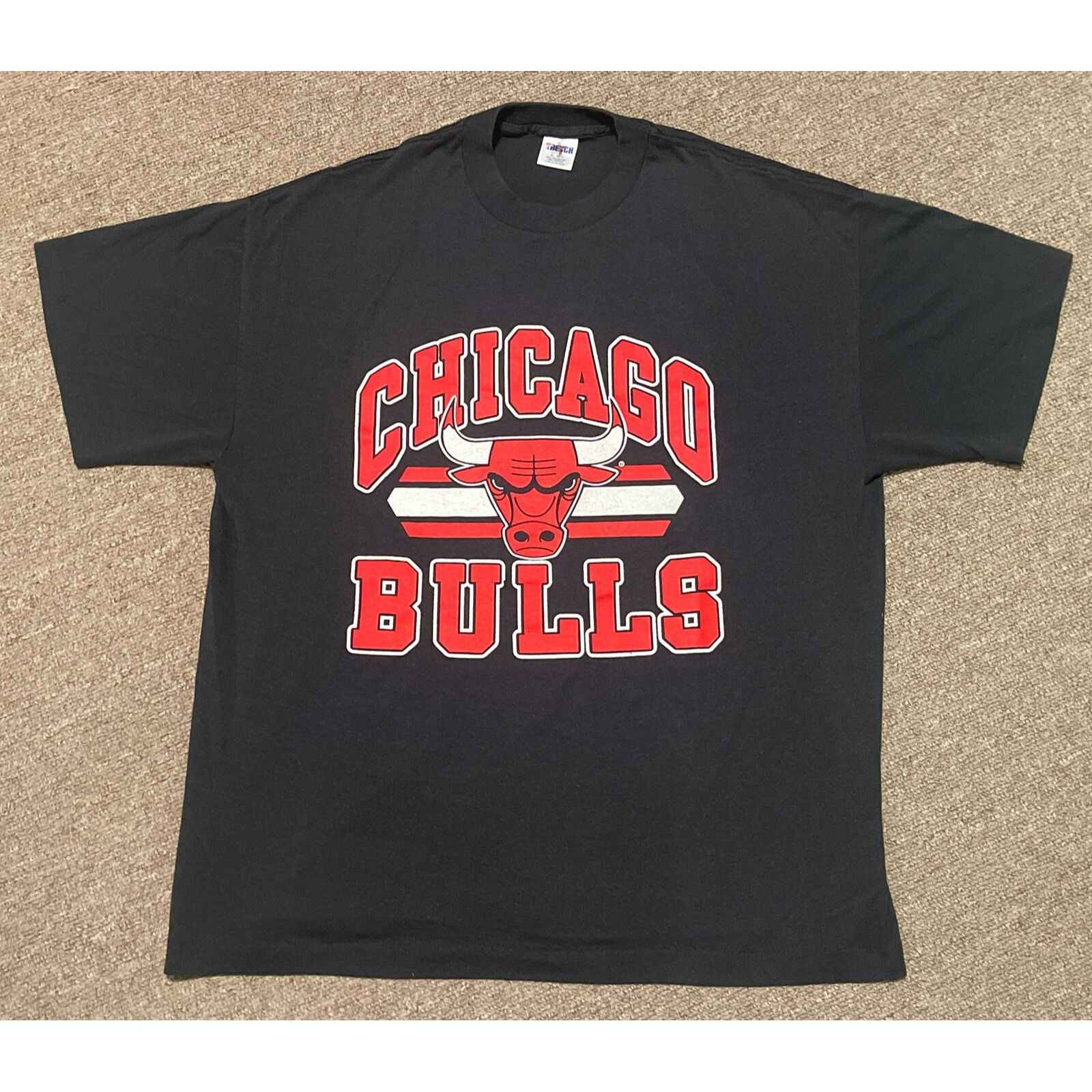 Other Vintage 90s XL Trench Chicago Bulls NBA Michael Jordan Singl Size US XL / EU 56 / 4 - 1 Thumbnail