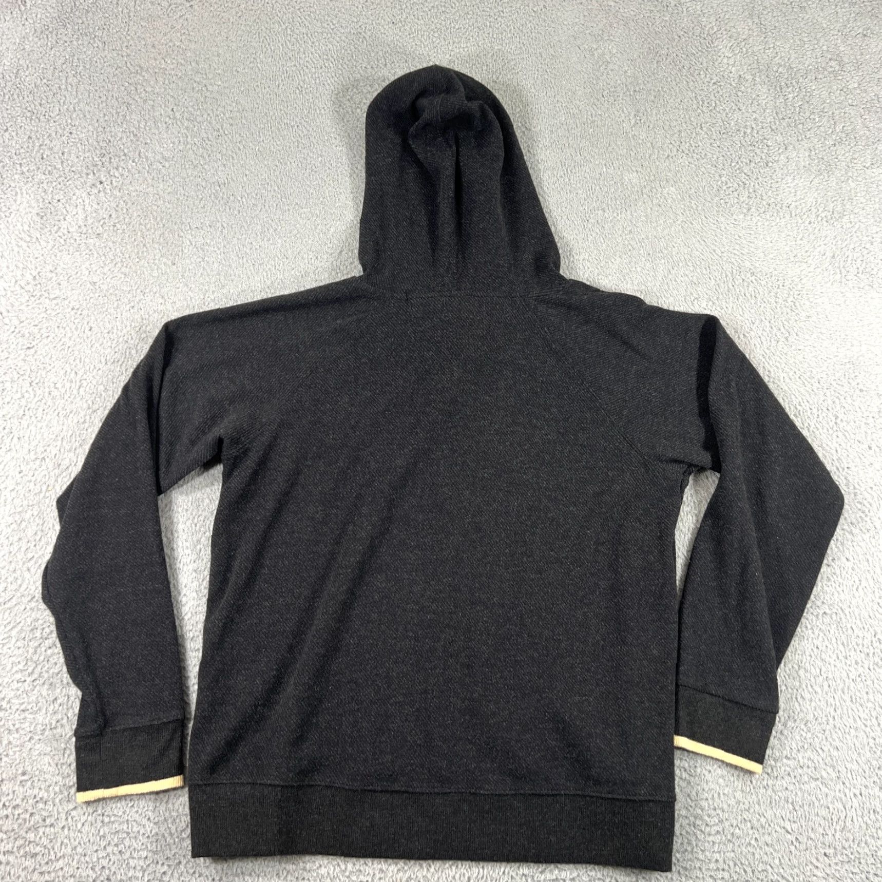 Faherty VINTAGE Faherty Women's Sweater Hoodie Casual Fall Winter M Black Heathered Hoodie Pouch Pocket Size M / US 6-8 / IT 42-44 - 6 Thumbnail