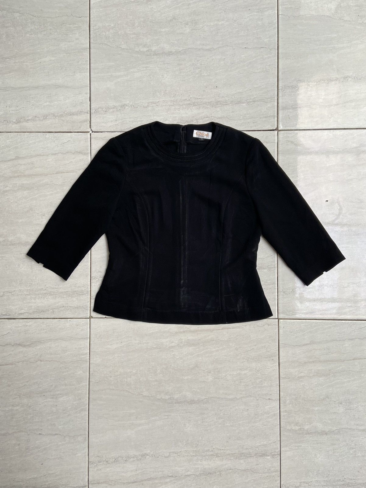 Chloe CHLOE FORMAL Black Blouse Size XS / US 0-2 / IT 36-38 - 1 Thumbnail