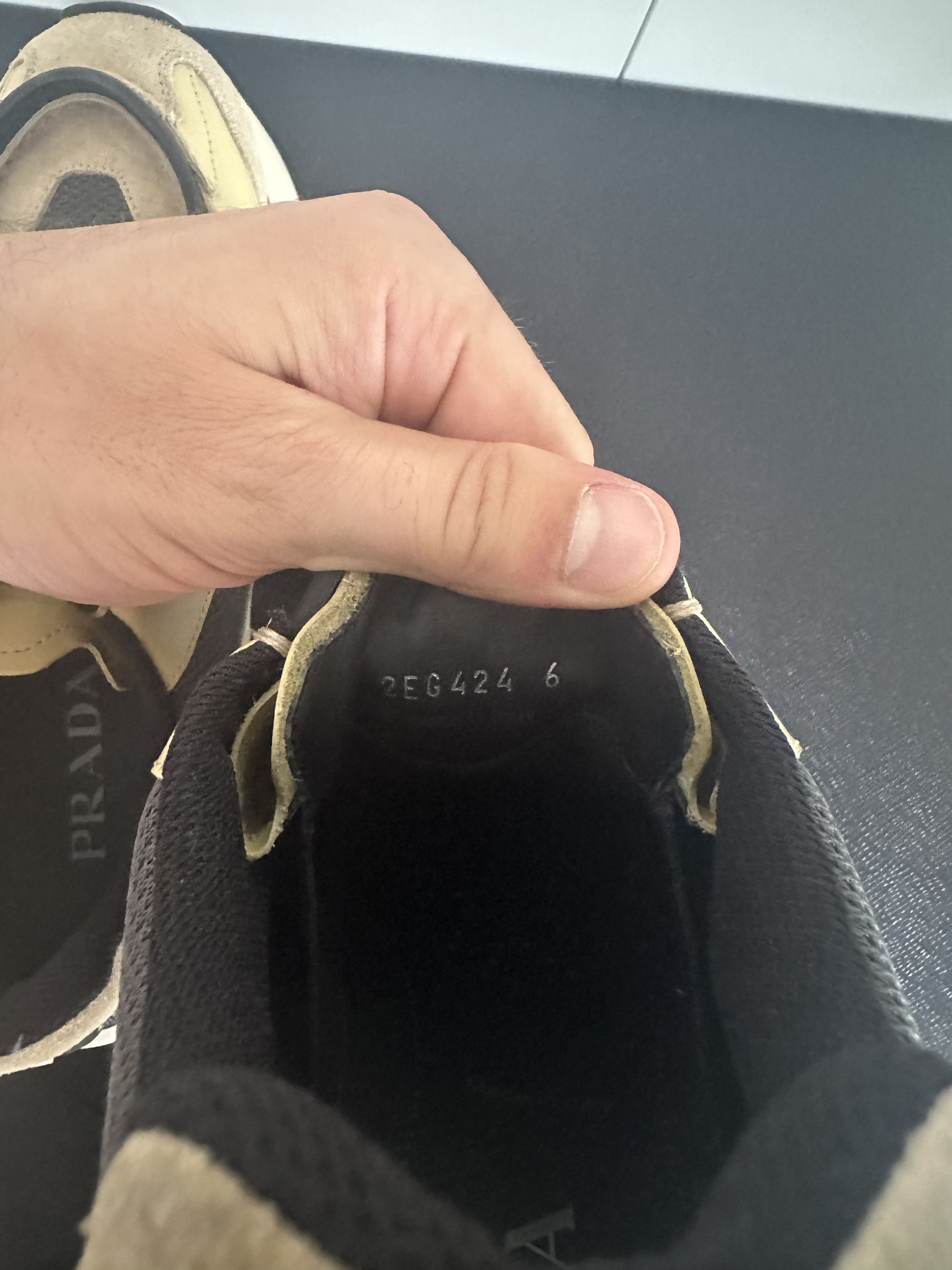 Prada FROM THE RUNWAY $ 1,350 SNEAKERS Size US 6 / EU 39 - 14 Thumbnail