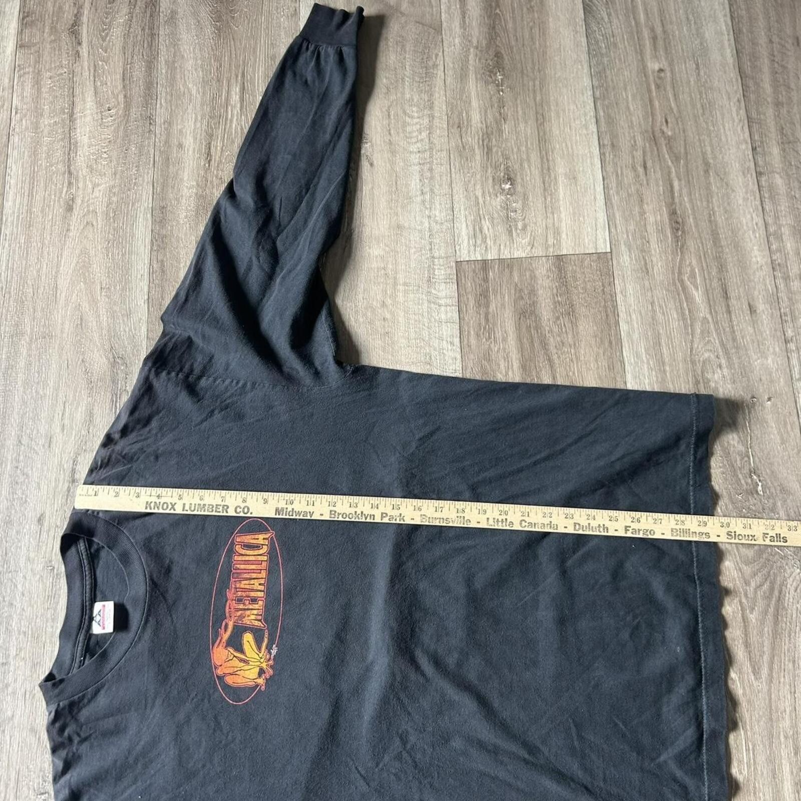 Other Vintage 1999 Metallica Flame long Sleeve t shirt XL rare Size US XL / EU 56 / 4 - 7 Thumbnail