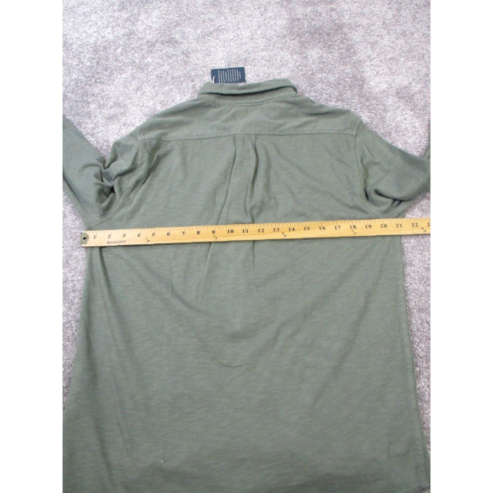 J.Crew J.CREW Button-Up Shirt Mens Medium Green Cotton Long Sleeve Casual Classic Size US M / EU 48-50 / 2 - 5 Thumbnail