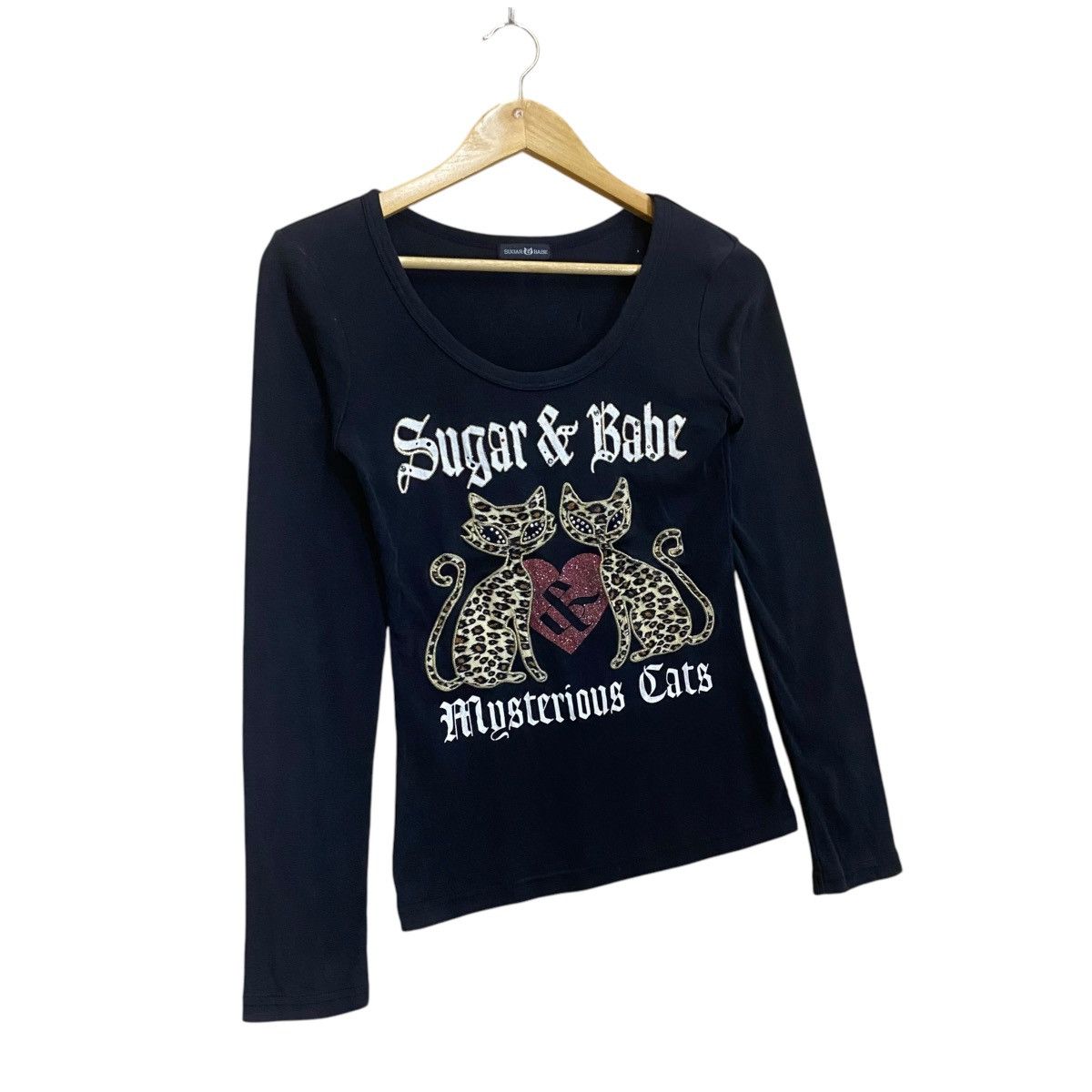If Six Was Nine Sugar & Babe Big Logo Longsleeve Tee Size S / US 4 / IT 40 - 2 Thumbnail