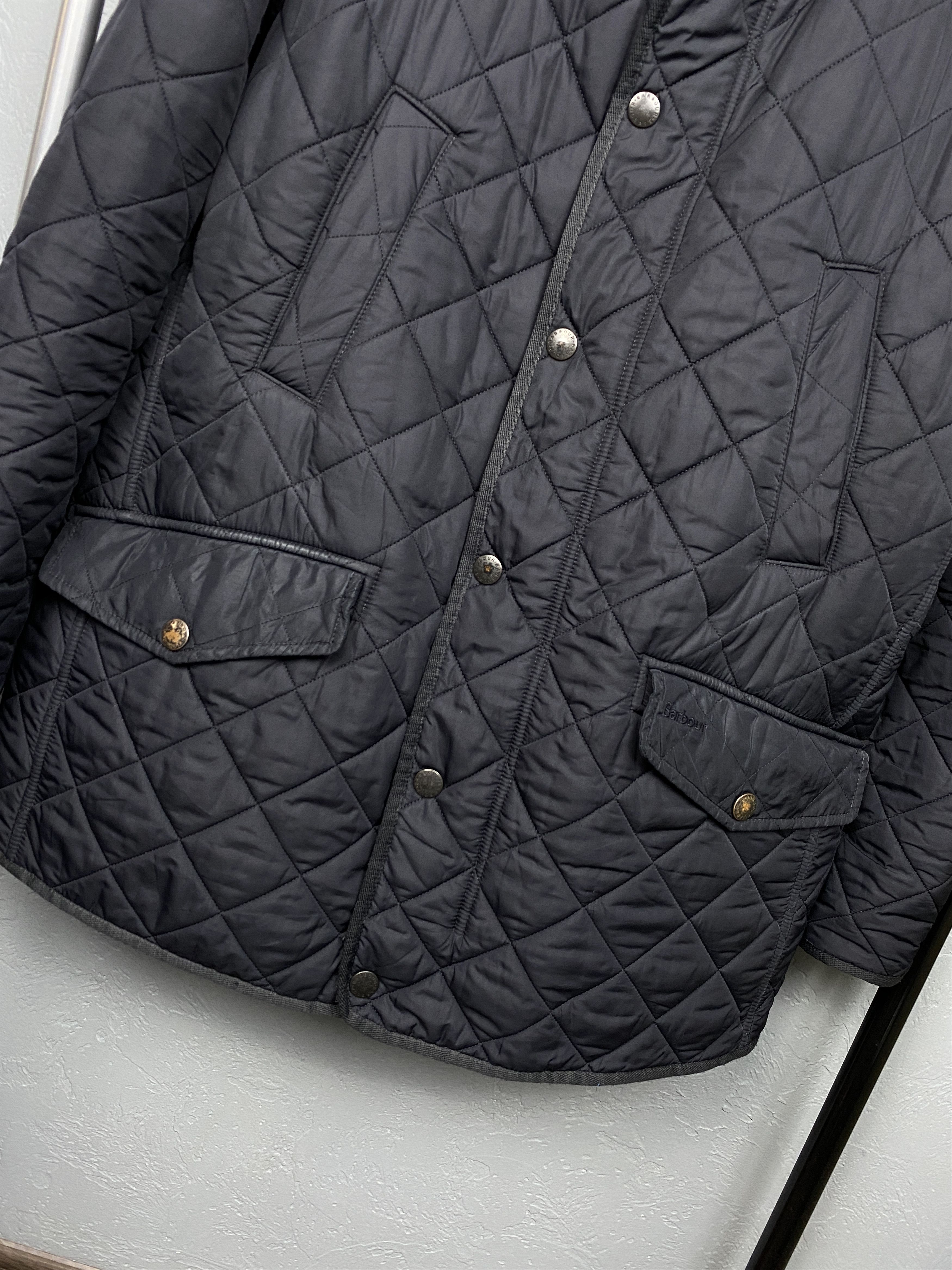 Barbour × Vintage Barbour Bardon Vintage Mens Polarquilt Quilted Jacket Size US L / EU 52-54 / 3 - 3 Thumbnail
