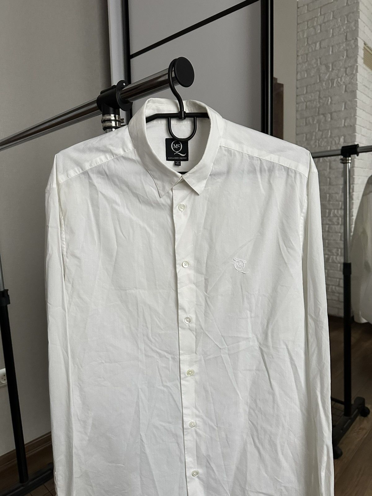 Alexander McQueen Alexander McQueen MCQ Shirt Button Up Long Sleeve Size US M / EU 48-50 / 2 - 5 Thumbnail