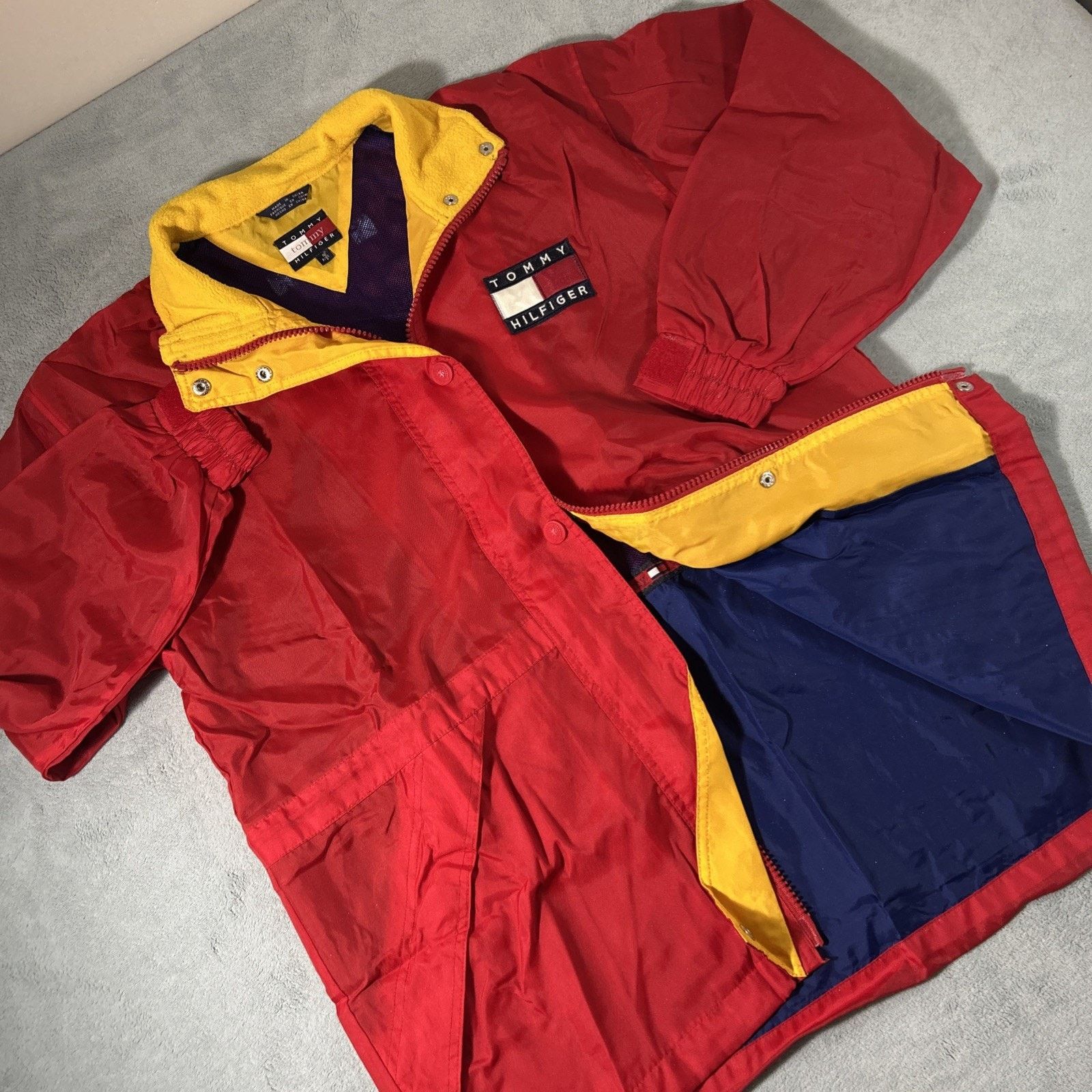 Tommy Hilfiger Tommy Hilfiger Goretex Anorak Rain Jacket Small Snaps Block Size US S / EU 44-46 / 1 - 1 Thumbnail