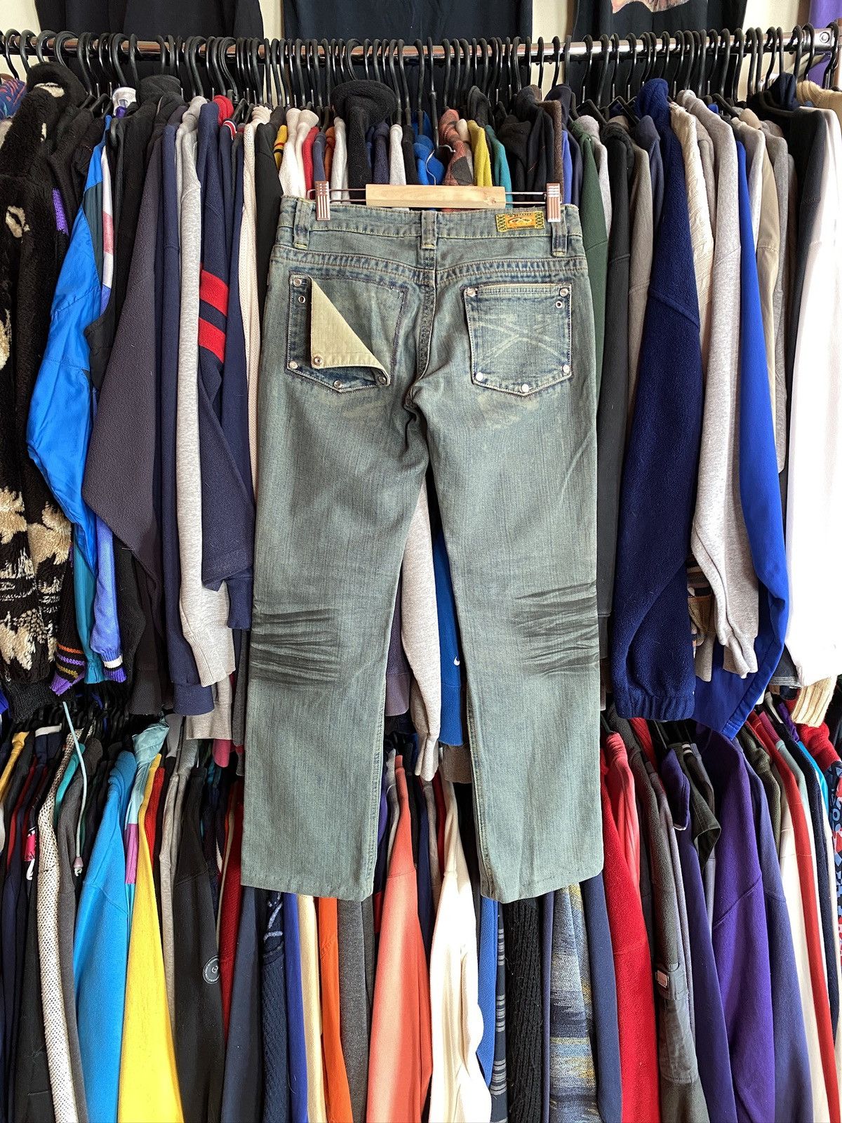 Oakley VINTAGE OAKLEY SAMPLE DENIM JEANS 90s Size US 28 / EU 44 - 1 Thumbnail