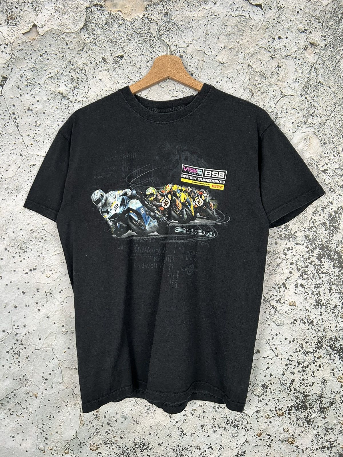 Vintage Vintage Racing Motorsport Moto GP Graphic Tee Sportswear Size US M / EU 48-50 / 2 - 1 Thumbnail
