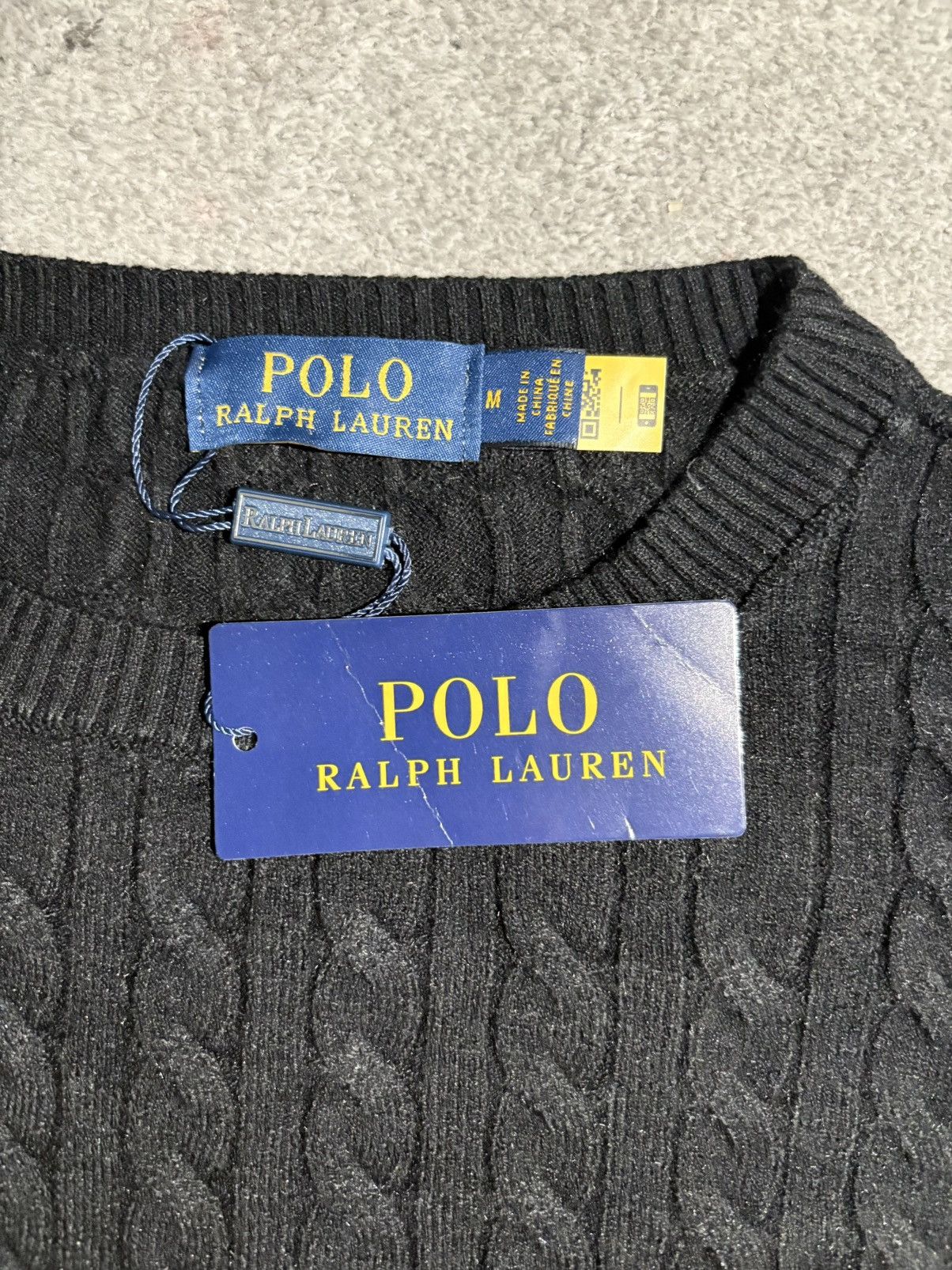 Polo Ralph Lauren Polo Ralph Lauren Cable Knit Crewneck Sweater Womens Size M Size M / US 6-8 / IT 42-44 - 3 Thumbnail