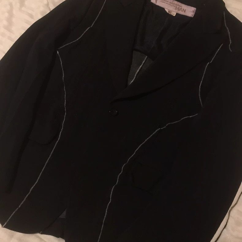 Junya Watanabe Junya Watanabe SizeM Nylon wrinkled suit Size 40R - 5 Thumbnail
