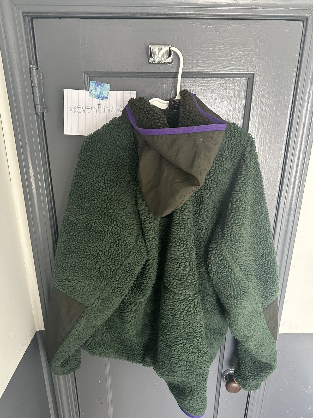 Nike × Vintage Nike furry hoodie Size US XL / EU 56 / 4 - 2 Thumbnail