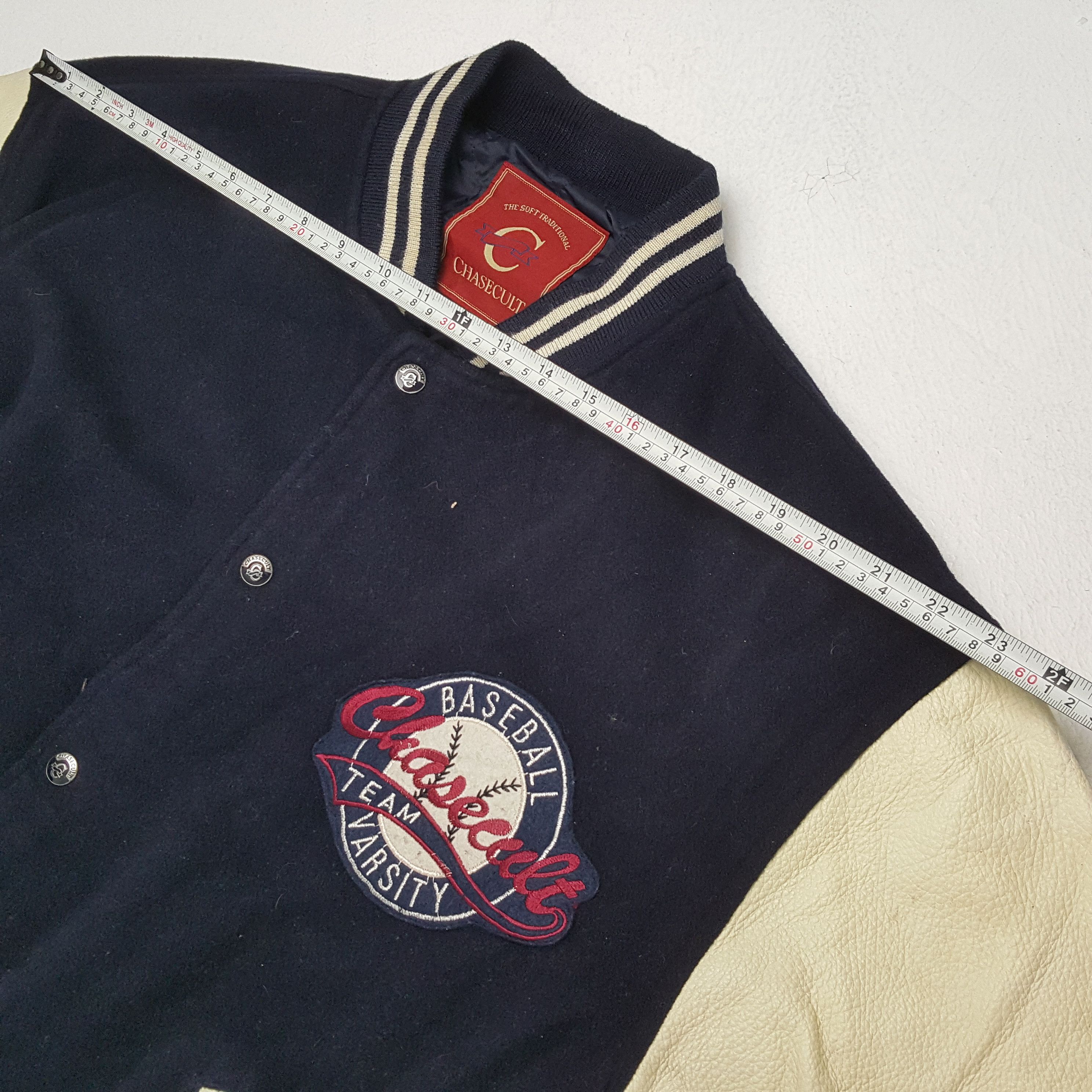 MLB × Vintage CHASECULT BASEBALL TEAM Varsity Jacket Winter Style Size US XL / EU 56 / 4 - 5 Thumbnail