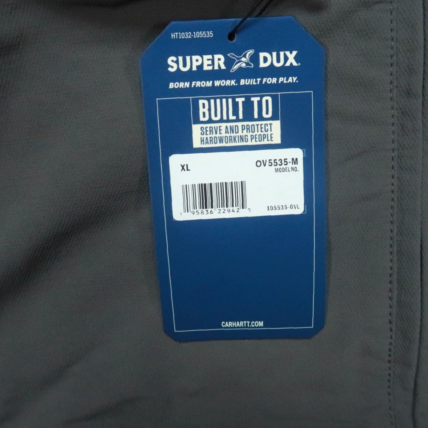 Carhartt Carhartt Vest Mens XL Gray Rain Defender Softshell Zip NWT Front Pockets Full Zip Lined Casual Workwear 90s? Size US XL / EU 56 / 4 - 5 Thumbnail