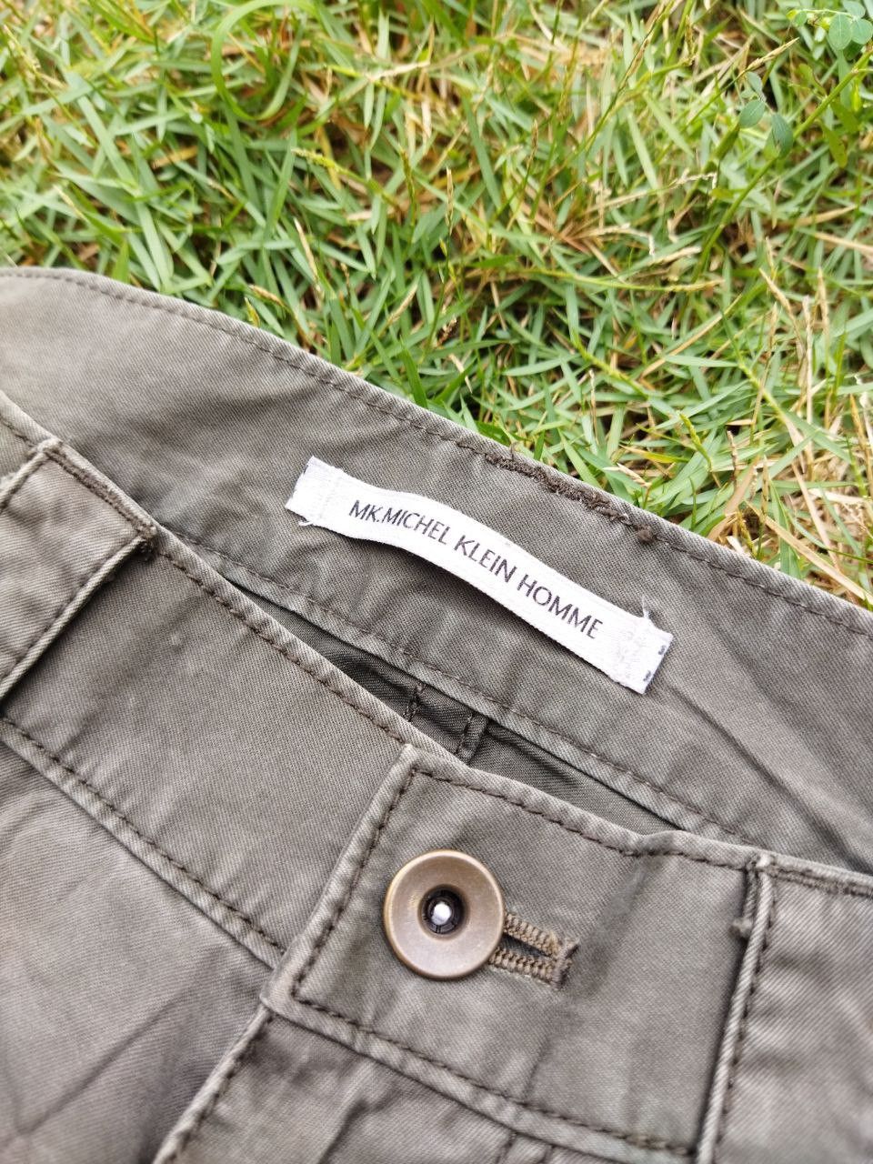 Michel Klein Vintage Michel Klein Double Knee Flared Tactical Pants Size US 31 - 6 Thumbnail