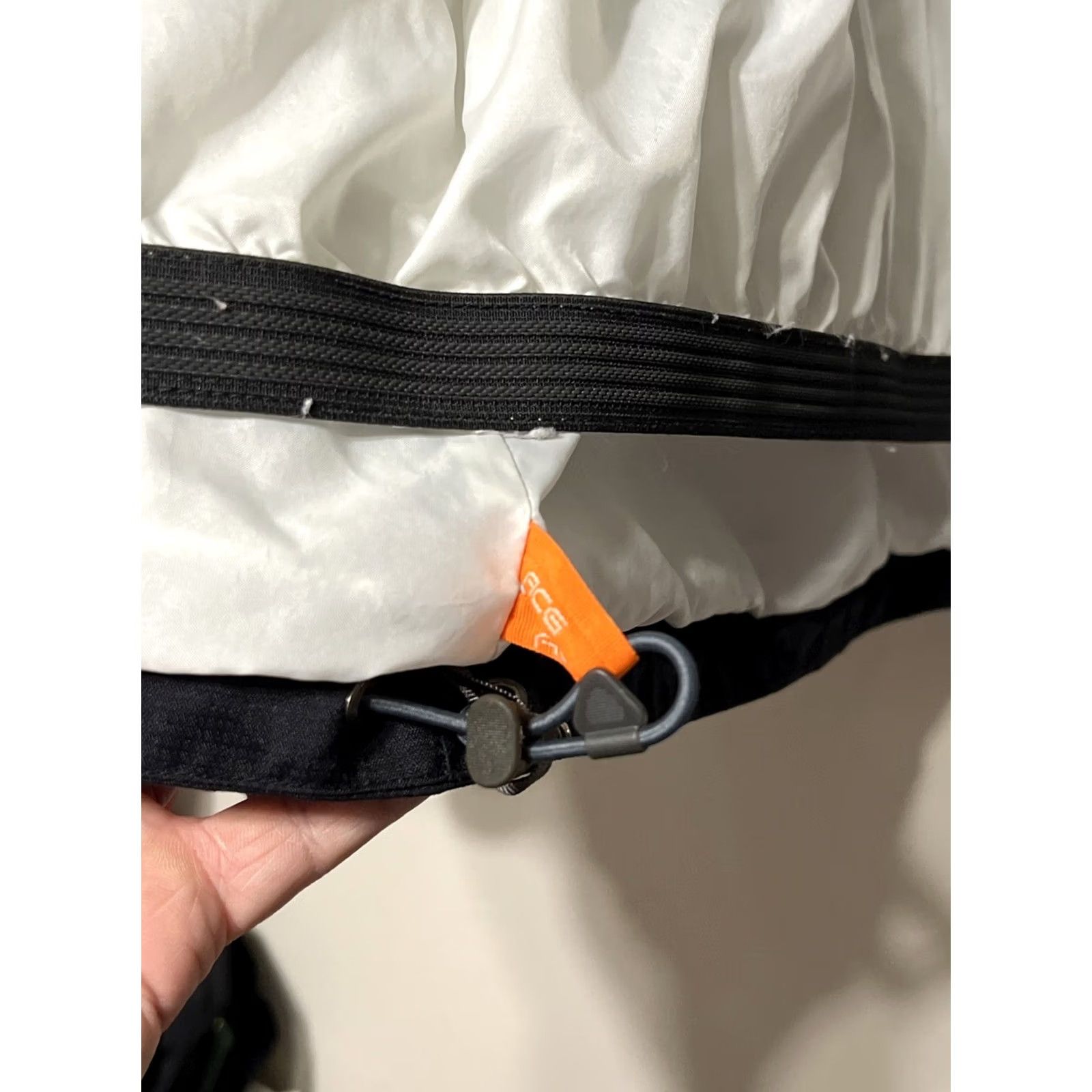 Nike ACG VINTAGE Nike ACG Jacket Womens L Black White Waterproof Shell Hiking Lightweight Size L / US 10 / IT 46 - 5 Thumbnail