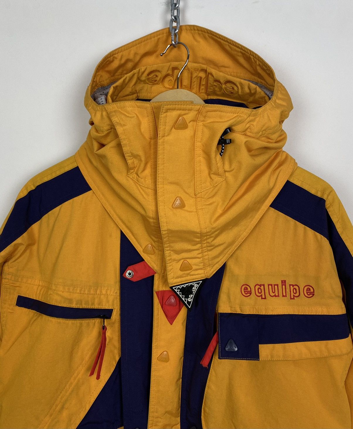 Vintage Helly Hansen Equipe Helly-Tech Retro Ski Parka Jacket MEDIUM store (No Hood)