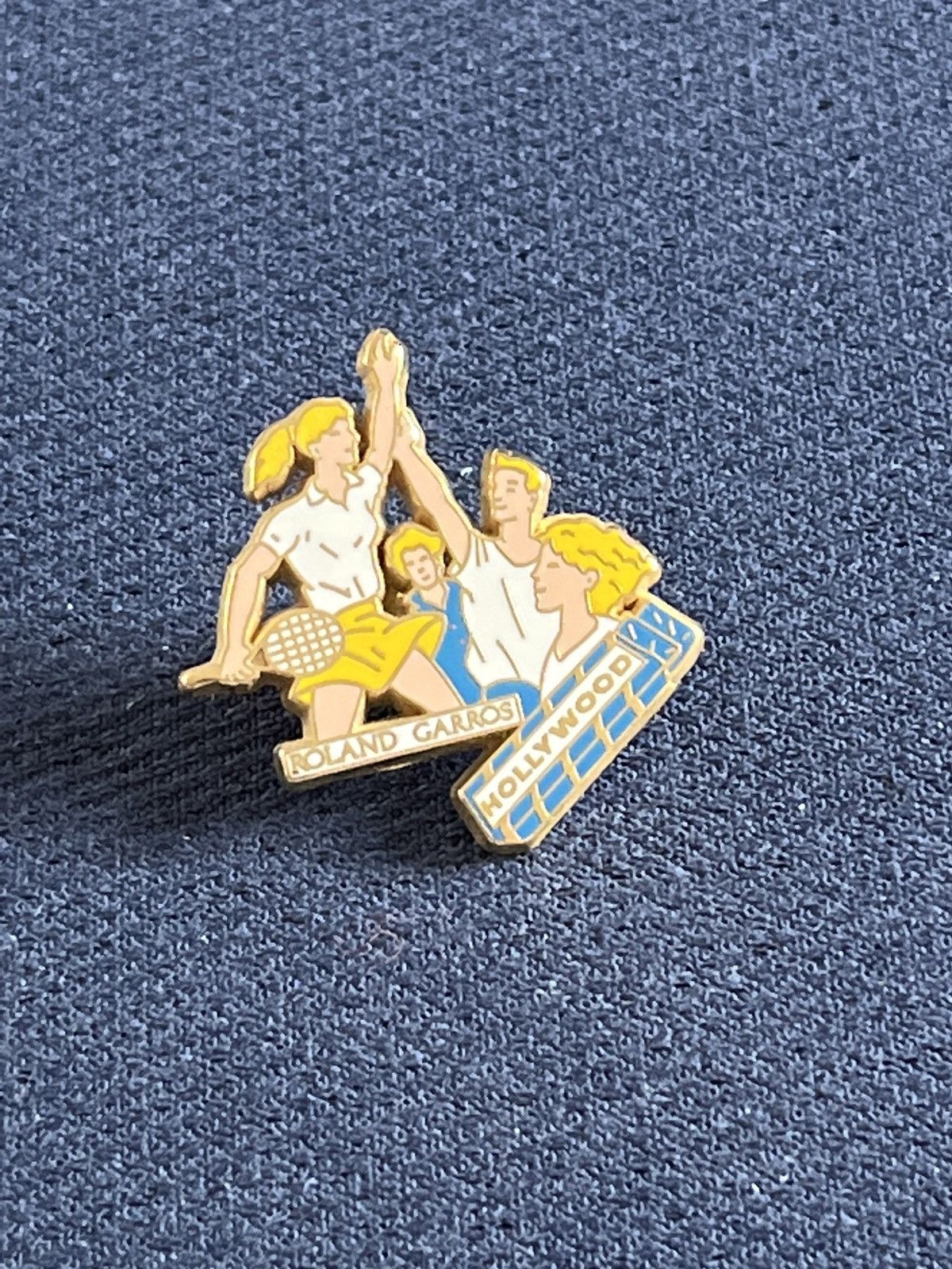 Vintage Roland Garros x Hollywood vintage pin Size ONE SIZE - 1 Thumbnail