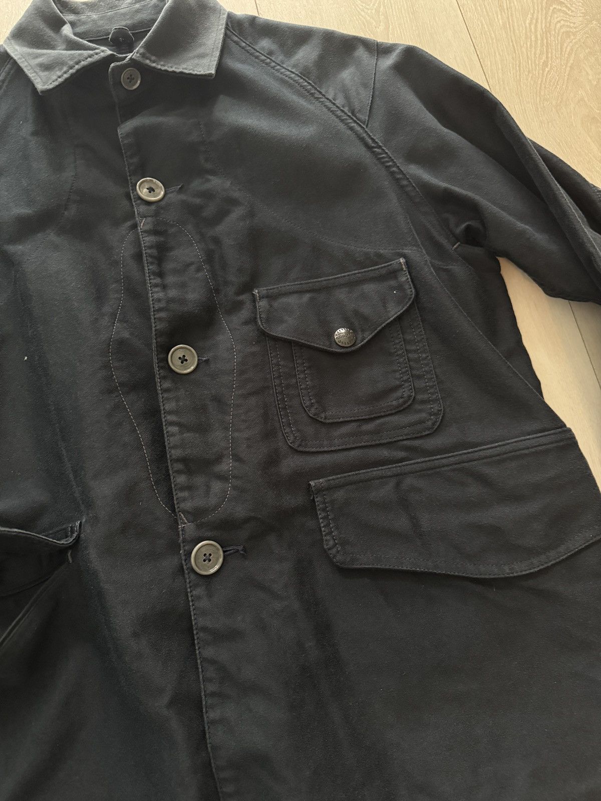 Japanese Brand Corona Utility Moleskin Game Jacket Size US L / EU 52-54 / 3 - 4 Thumbnail