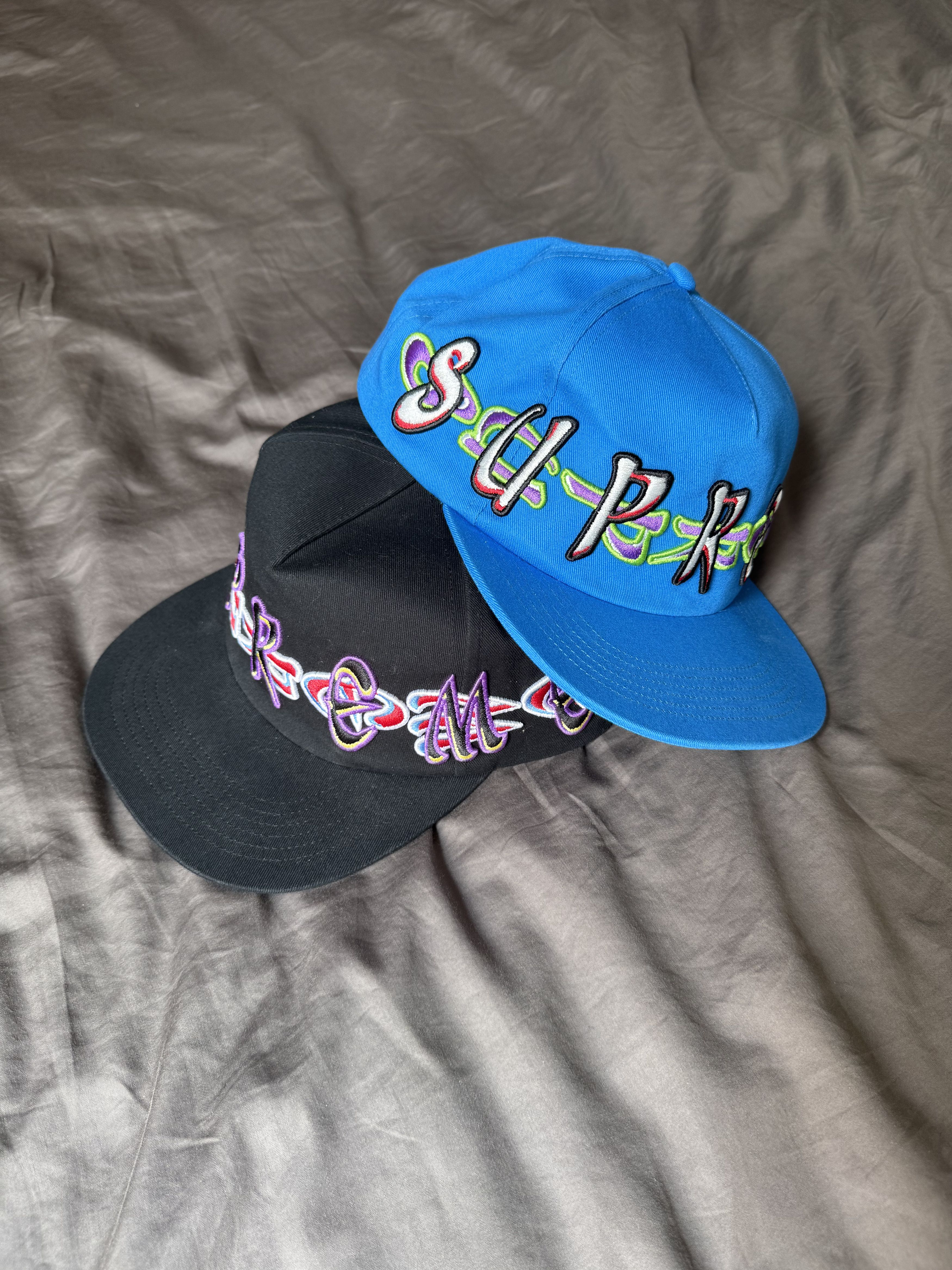 「Supreme」 Fuck Jacquard 5-Panel cap Supreme Fuck Jacquard 5-Panel (FW17) - $48