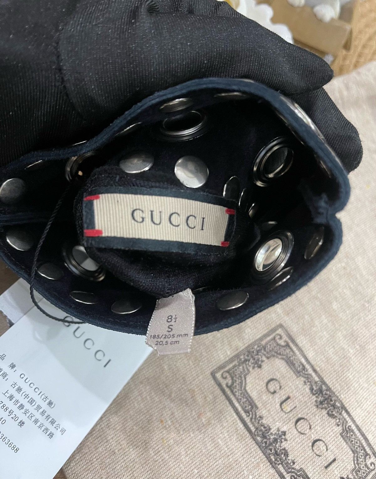 Gucci Gucci leather gloves NWT Size ONE SIZE - 8 Thumbnail