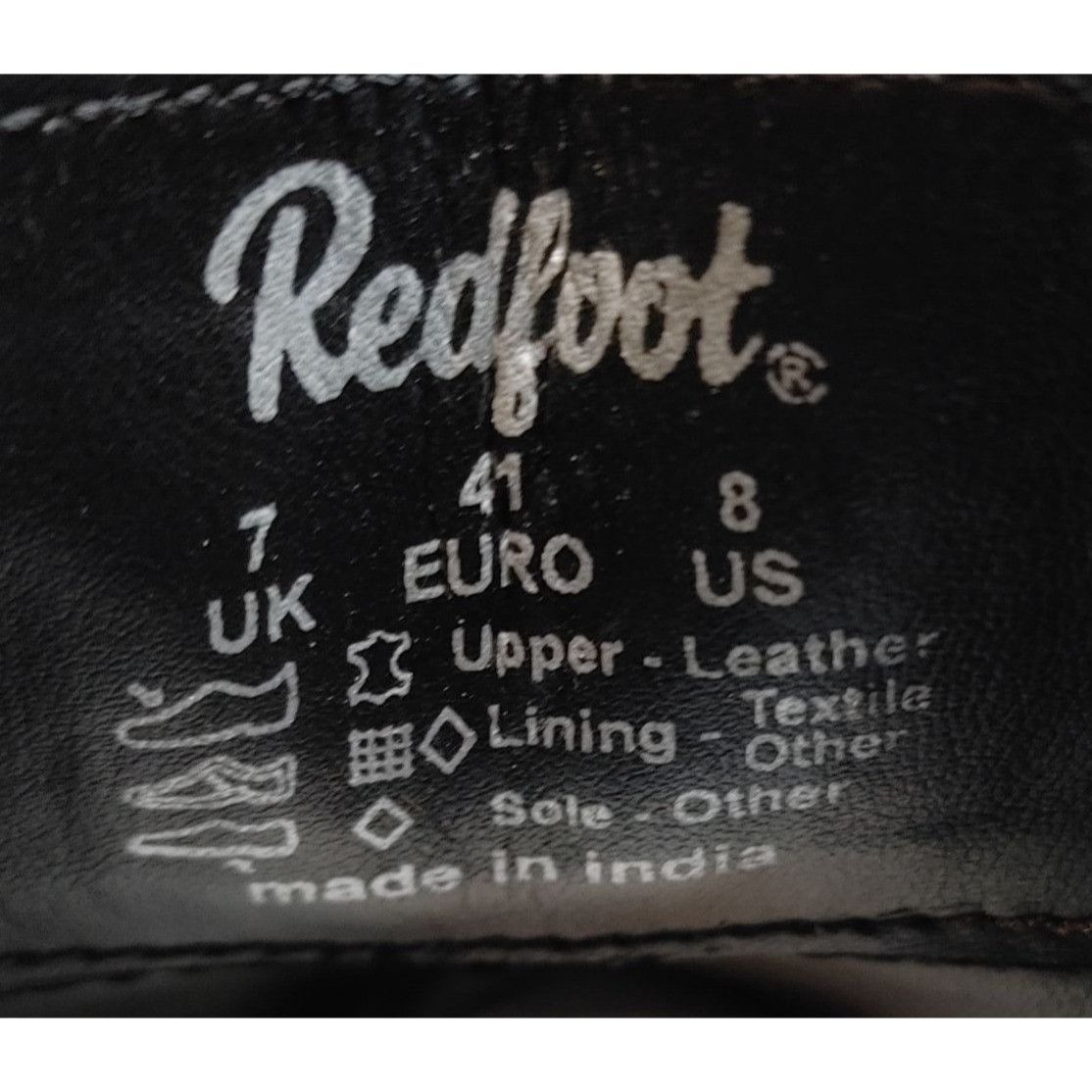 Other Redfoot Leather Square Toe Black Chelsea Boot Men's Size 8 Size US 8 / EU 41 - 3 Thumbnail
