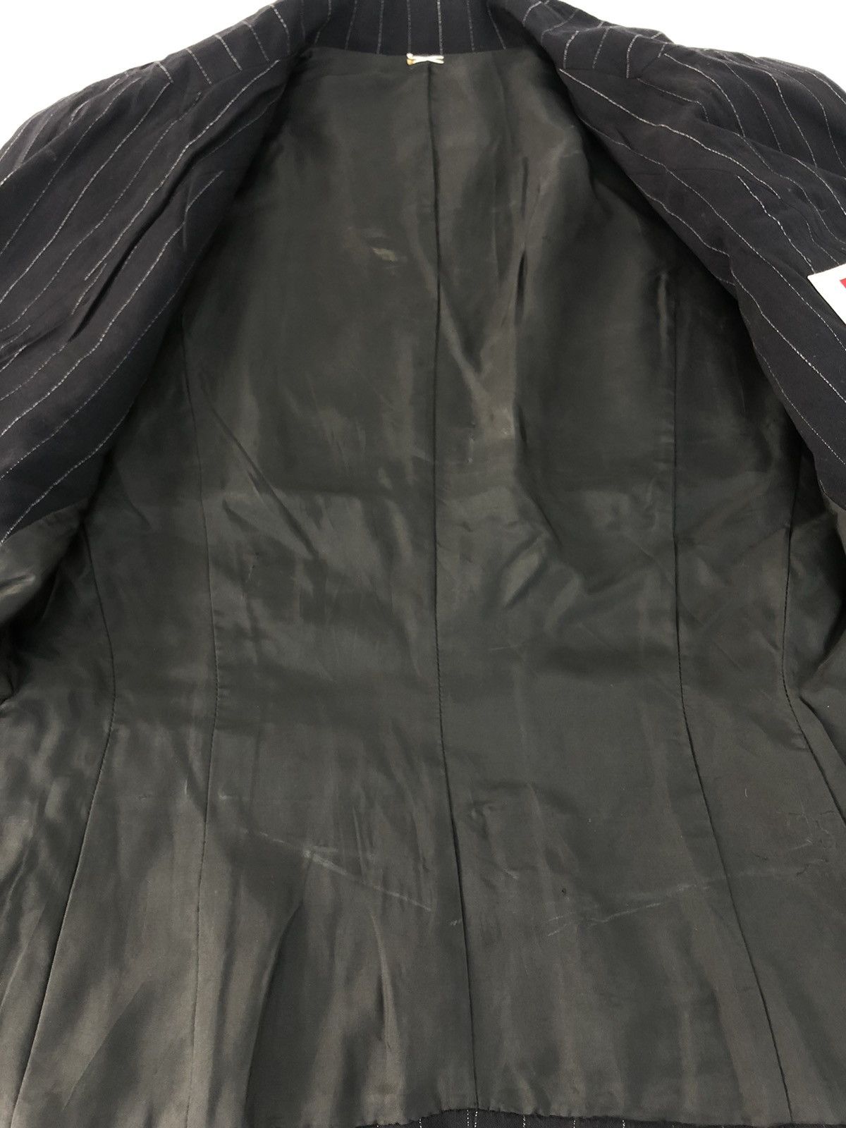 Issey Miyake × Japanese Brand Hype I.S Issey Miyake Blazer Coat Horizontal Striped Design Size M / US 6-8 / IT 42-44 - 5 Thumbnail