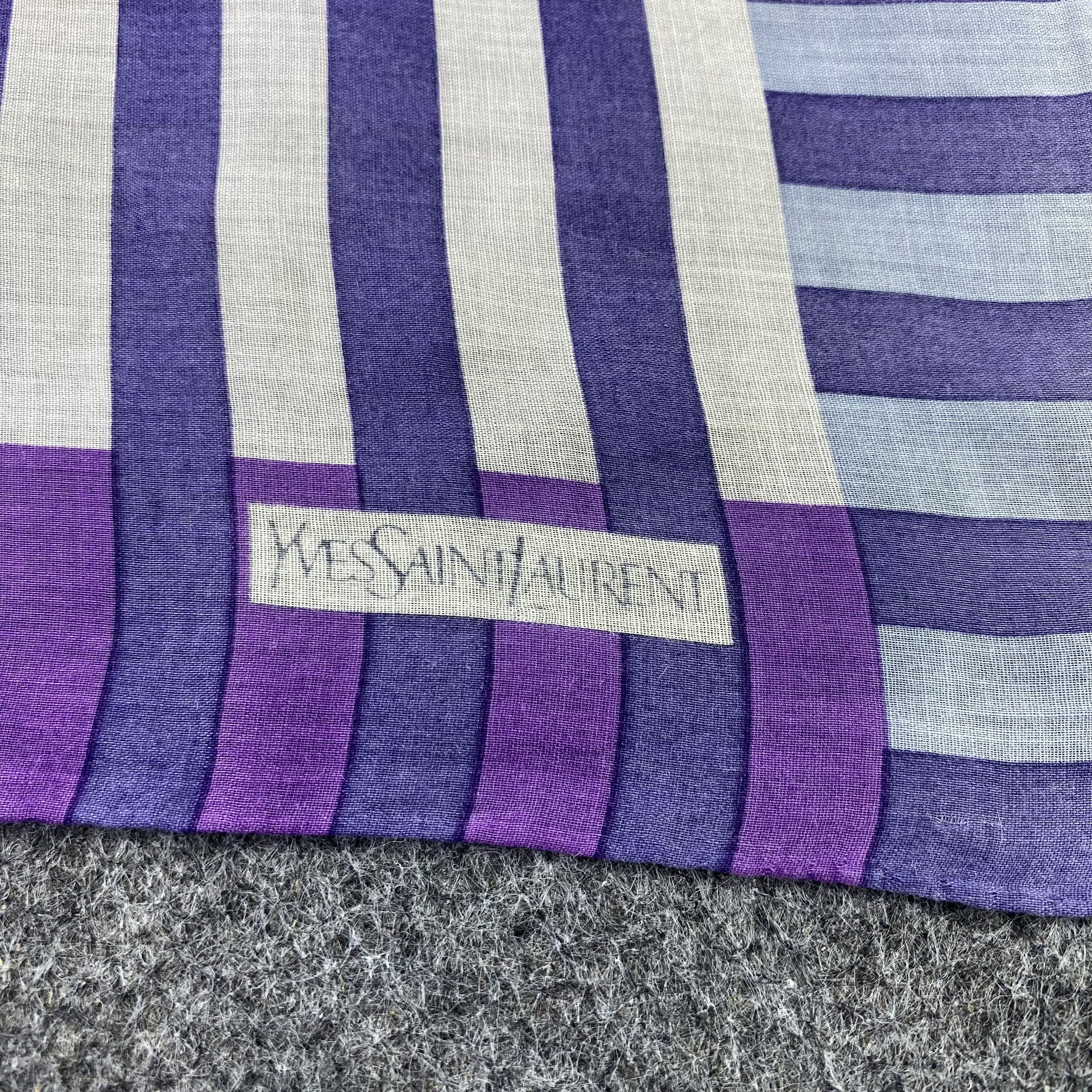 Designer Yves Saint Laurent Handkerchief / Bandana / Neckerchief-B699 Size ONE SIZE - 5 Thumbnail