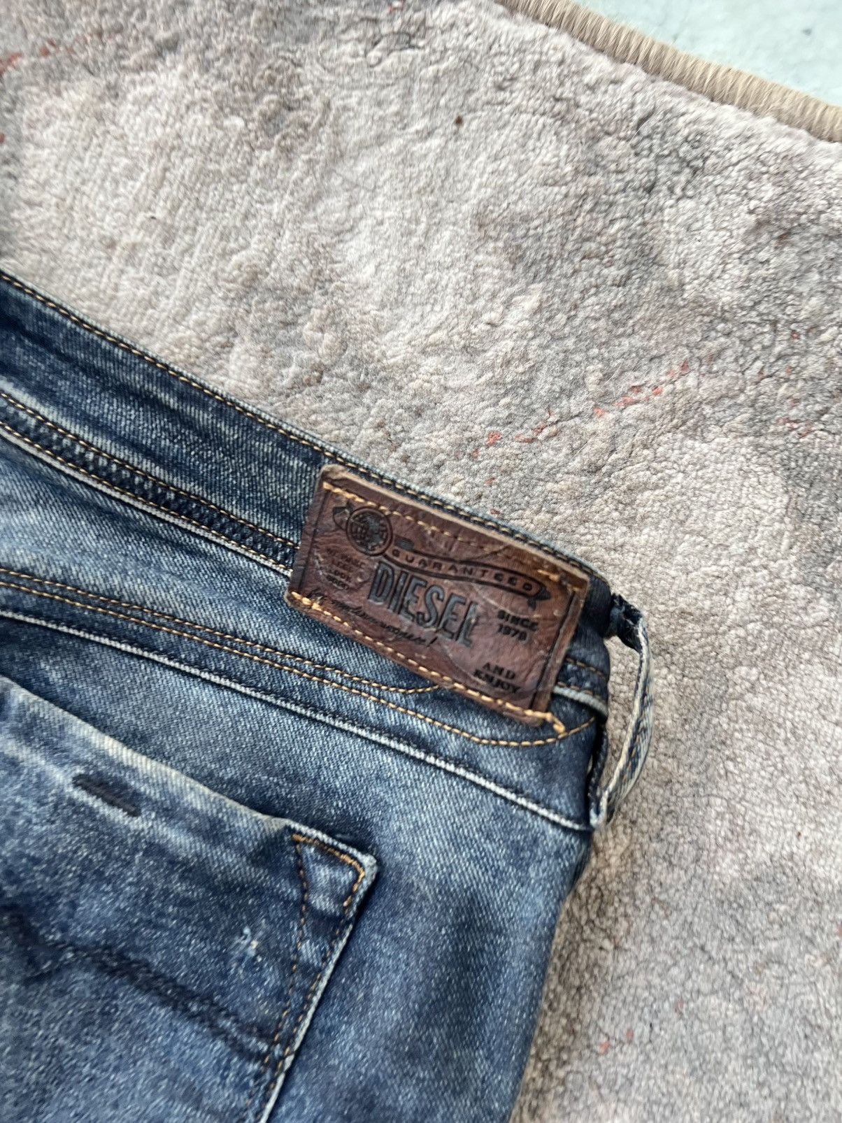 Diesel Diesel Lowky Stretch Jeans Size 28" / US 6 / IT 42 - 13 Thumbnail
