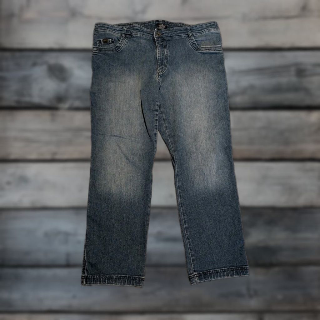 Denime Kuhl Jeans Klassik Fit Denim 42x30 Regular Straight Blue Indigo Stretch Mens Size US 42 / EU 58 - 1 Thumbnail